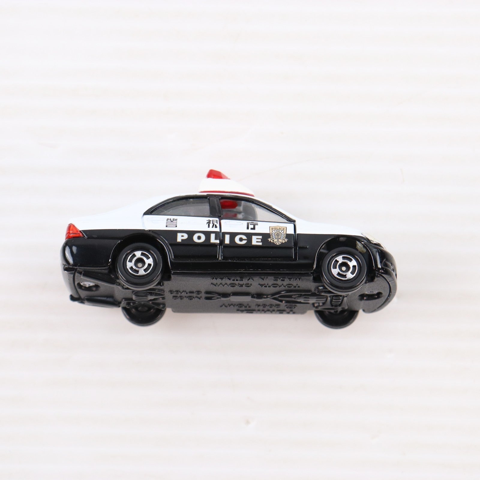 【中古即納】[MDL] トミカ No.110 1/63 トヨタ クラウン パトロールカー 警視庁 #110(ホワイト×ブラック/赤箱) 完成品 ミニカー タカラトミー(20091031)