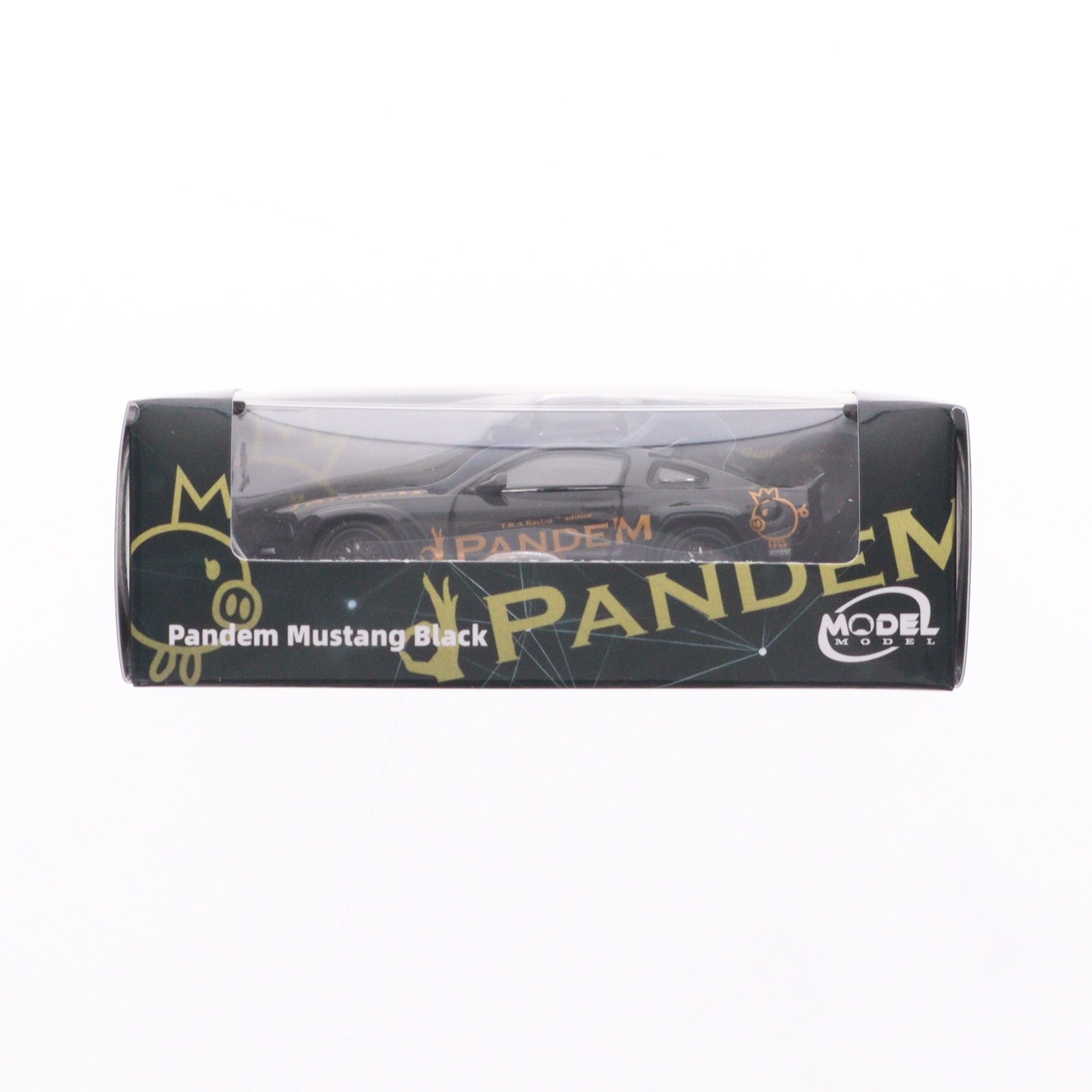 【中古即納】[MDL] 1/64 Pandem Mustang(パンデム マスタング) ブラック 完成品 ミニカー(MM64-PM-002) MODEL MODEL(モデルモデル)(20260530)