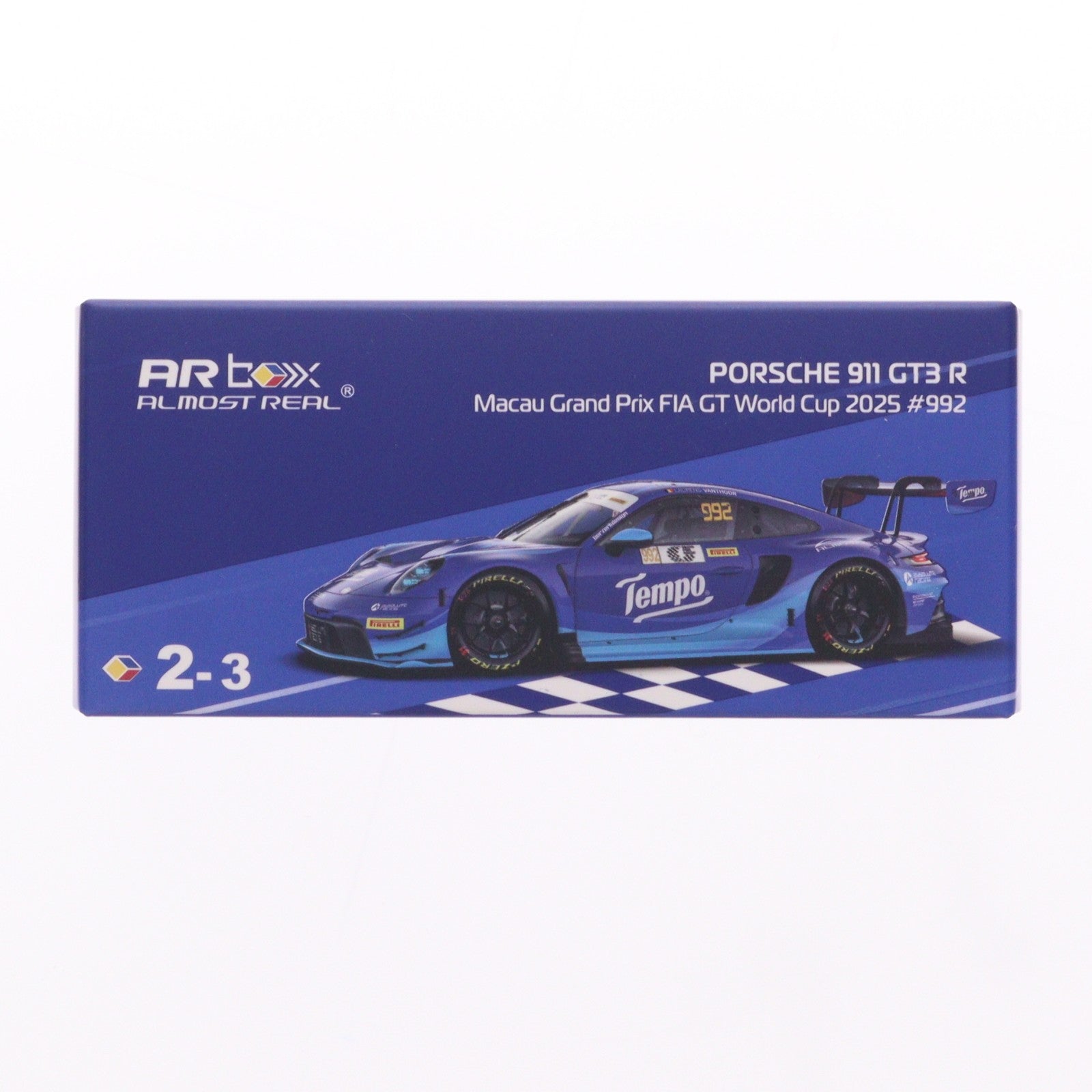 【中古即納】[MDL] 1/64 Porsche(ポルシェ) 911 GT3 R - Macau FIA GT World Cup 2025 #992 完成品 ミニカー(640002111) ALMOST REAL(オールモストリアル)(20260606)