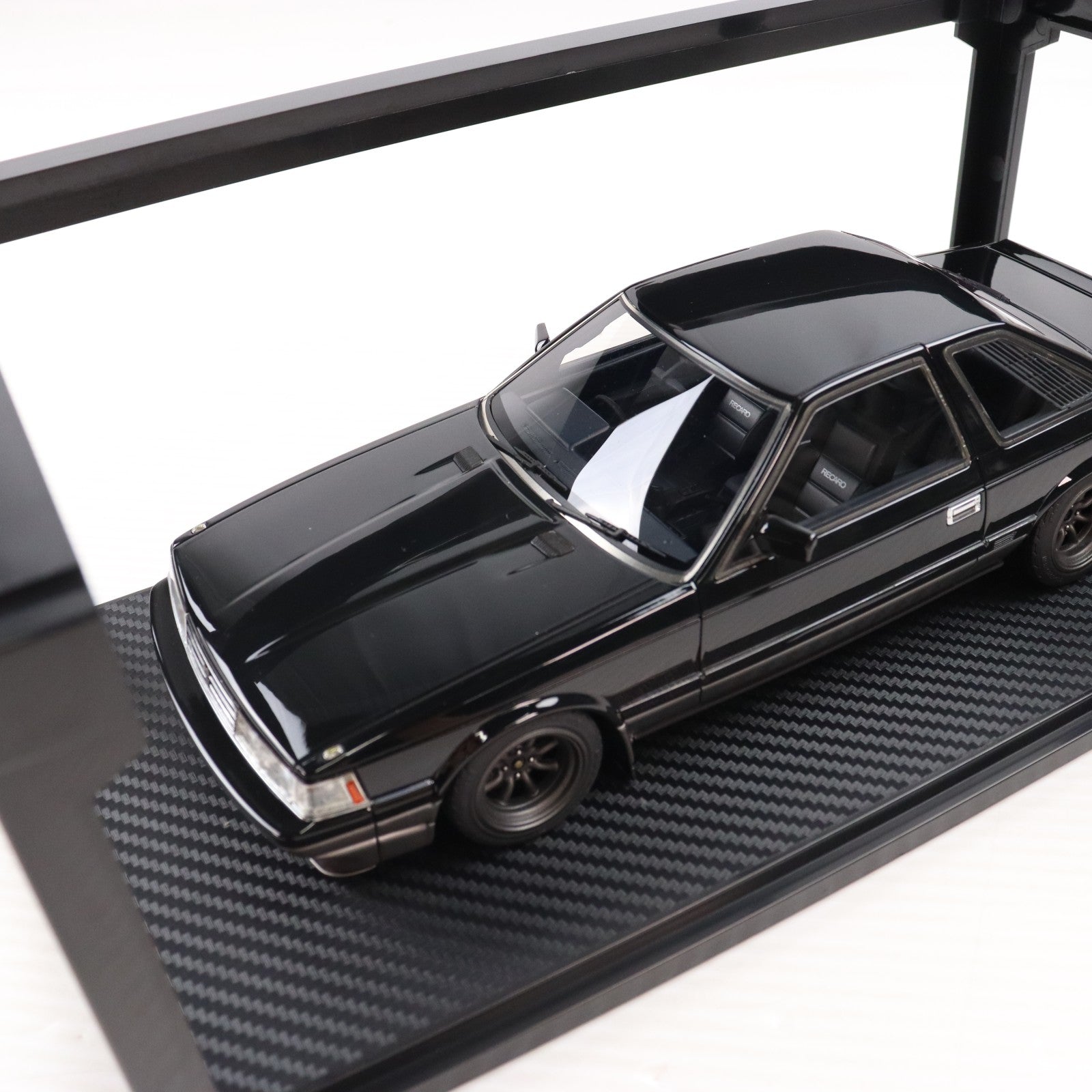 【中古即納】[MDL] 1/18 Toyota Soarer(ソアラ) 2.0 GZ10(ブラック×シルバー) 完成品 ミニカー(IG0369) ignition model(イグニッションモデル)(20161028)