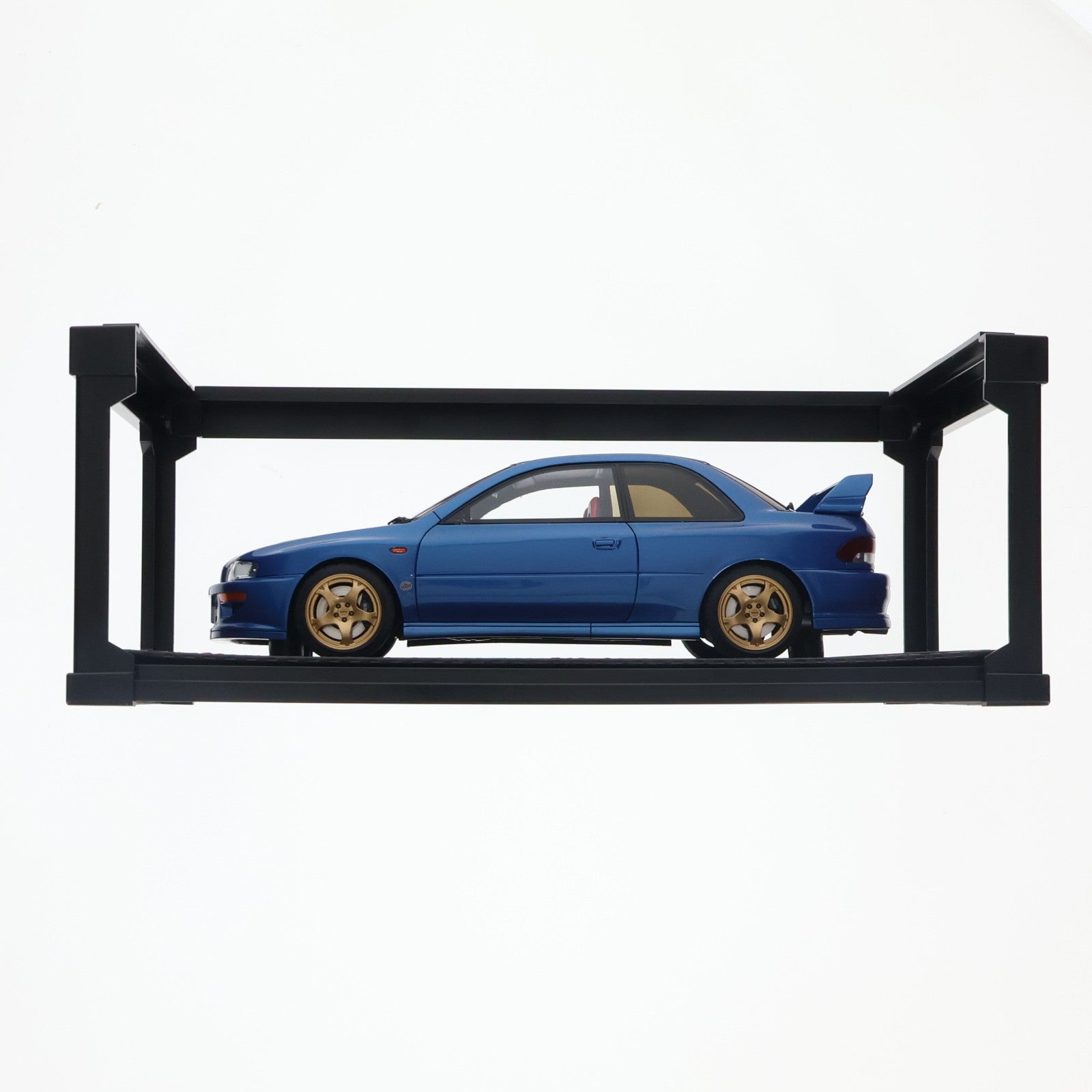 【中古即納】[MDL] 1/18 SUBARU Impreza(インプレッサ) WRX type R STi Version V GC8(ブルー) With Mr.Bunta 「頭文字D」 WEB限定モデル 完成品 ミニカー(IG3538) ignition model(イグニッションモデル)(20250320)