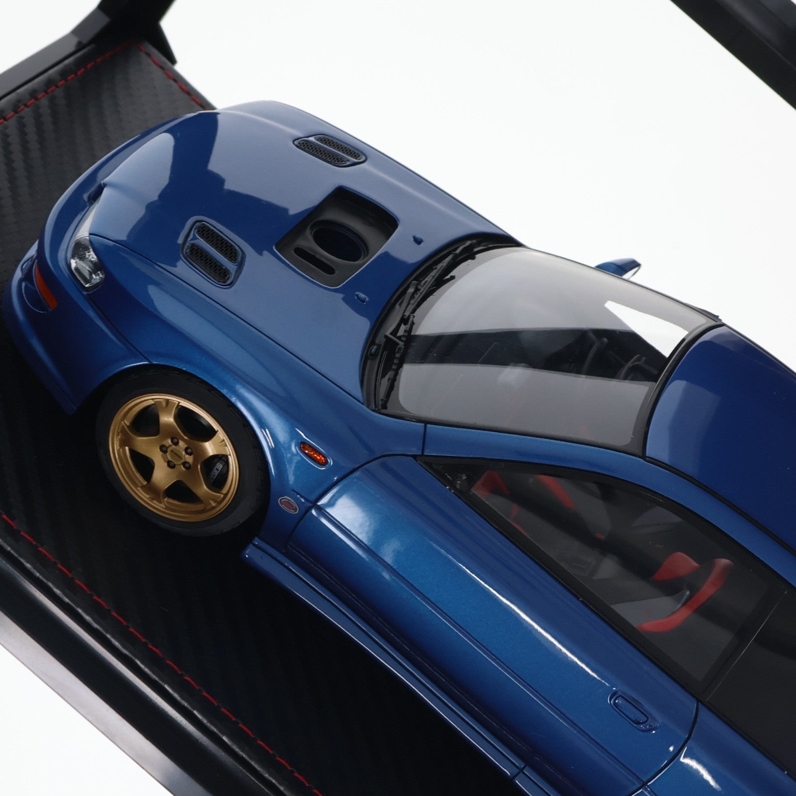 【中古即納】[MDL] 1/18 SUBARU Impreza(インプレッサ) WRX type R STi Version V GC8(ブルー) With Mr.Bunta 「頭文字D」 WEB限定モデル 完成品 ミニカー(IG3538) ignition model(イグニッションモデル)(20250320)
