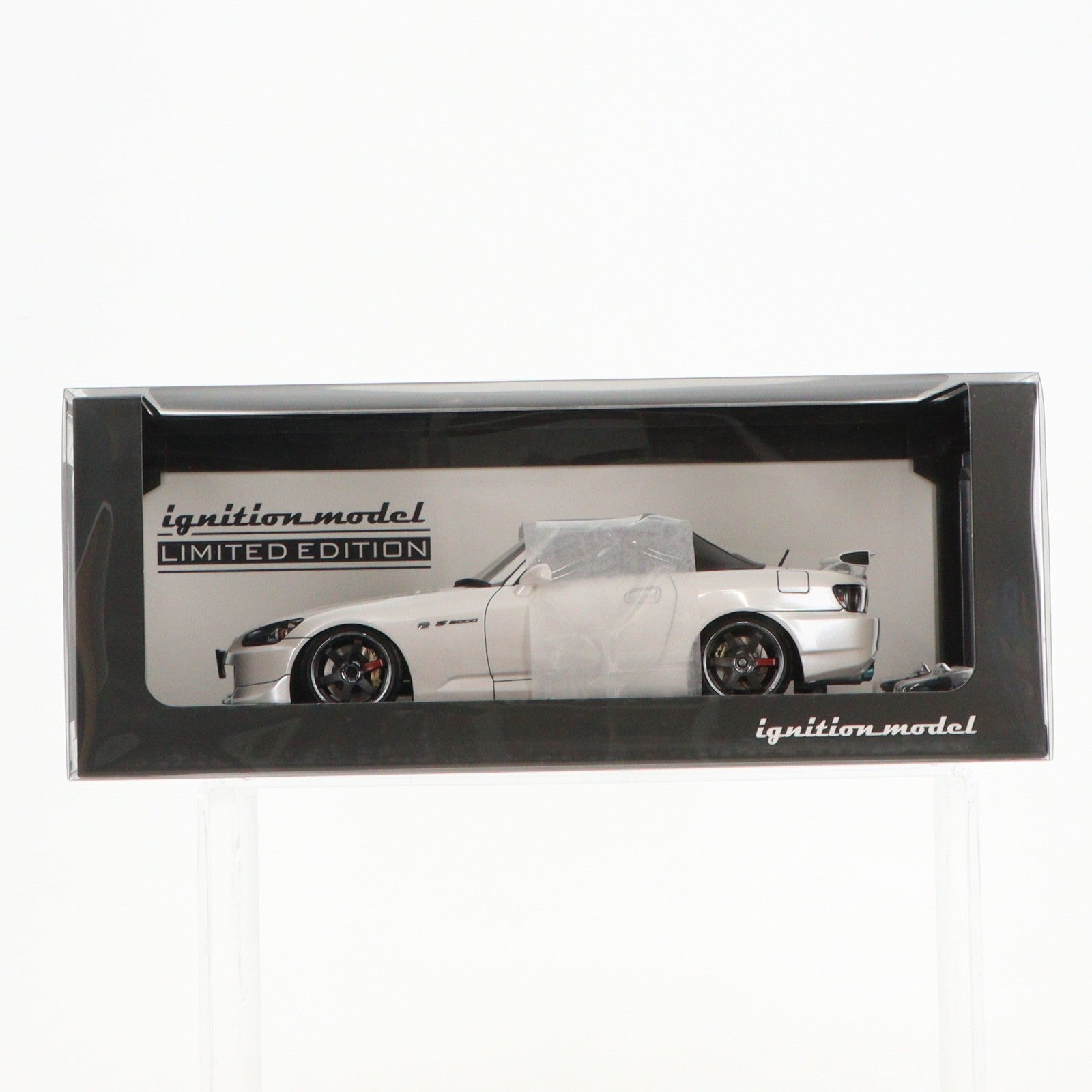 【中古即納】[MDL] 1/18 Honda S2000 AP2(パールホワイト) With Engine WEB限定モデル 完成品 ミニカー(IG2588) ignition model(イグニッションモデル)(20230802)