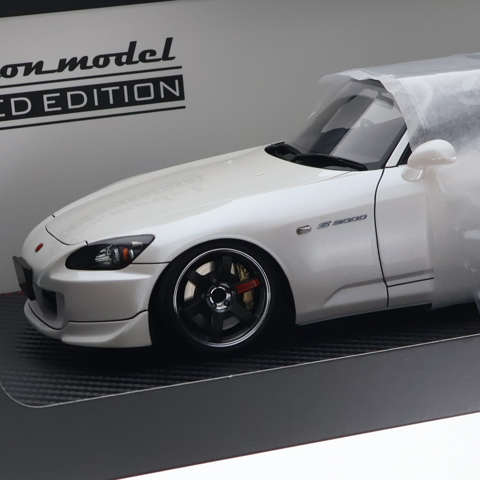 【中古即納】[MDL] 1/18 Honda S2000 AP2(パールホワイト) With Engine WEB限定モデル 完成品 ミニカー(IG2588) ignition model(イグニッションモデル)(20230802)