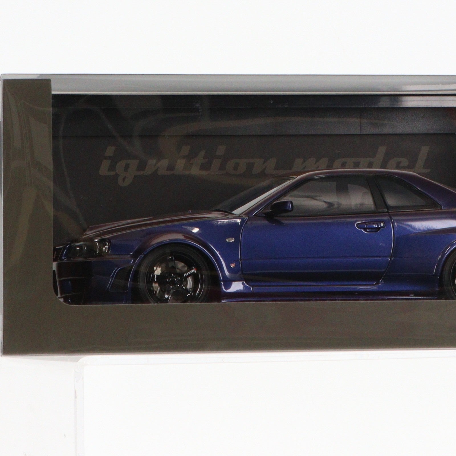 【中古即納】[MDL] 1/18 Nismo R34 GT-R Z-tune Midnight Purple 完成品 ミニカー(IG3225) ignition model(イグニッションモデル)(20240823)