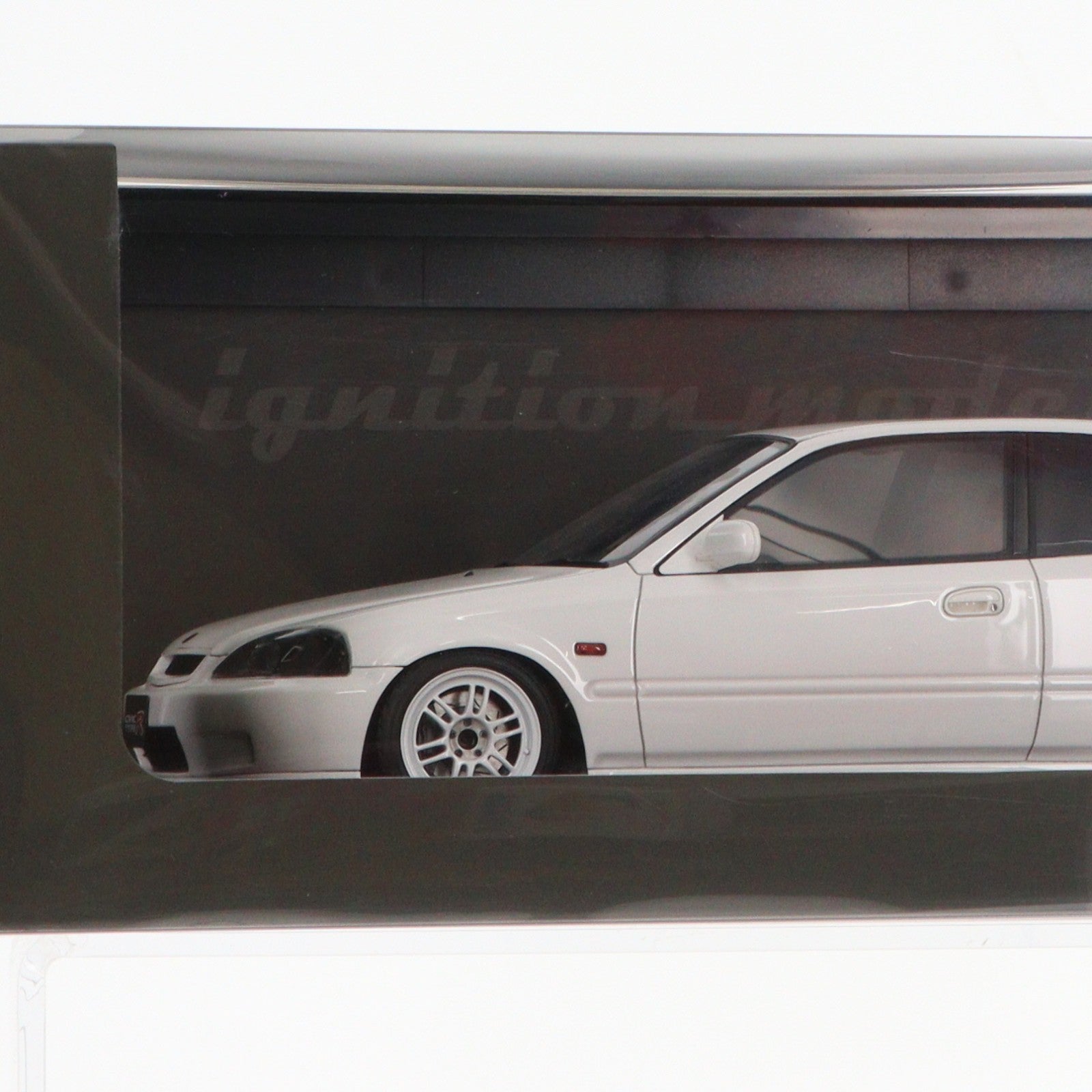 【中古即納】[MDL] 1/18 Honda CIVIC EK9 Type R White 完成品 ミニカー(IG2673) ignition model(イグニッションモデル)(20221016)