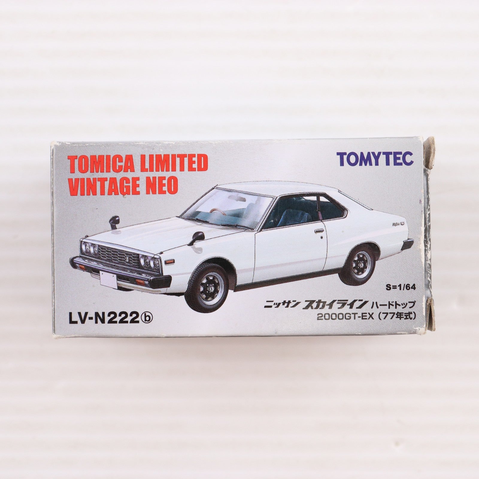 【中古即納】[MDL] トミカリミテッドヴィンテージ NEO LV-N222b 日産 スカイラインGT-EX(ホワイト) 1/64 完成品 ミニカー(312956) TOMYTEC(トミーテック)(20210109)