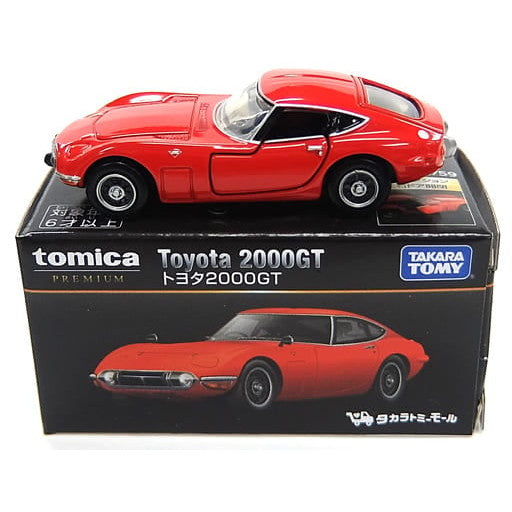 【中古即納】[MDL] タカラトミーモール限定 トミカプレミアム 1/59 トヨタ 2000GT(レッド) 完成品 ミニカー タカラトミー(20181208)