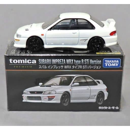 【中古即納】[MDL] タカラトミーモール限定 スバル インプレッサ WRX タイプR STiバージョン(ホワイト) 完成品 ミニカー タカラトミー(19991231)