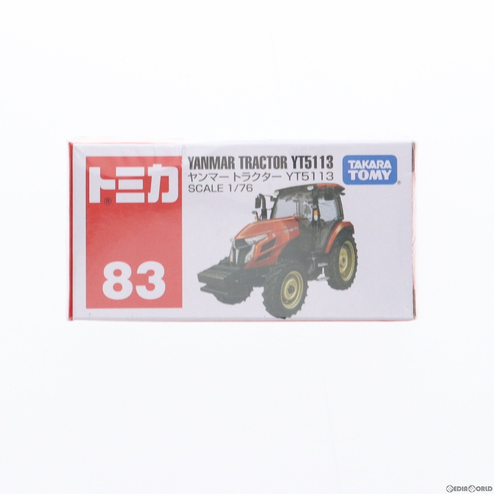 【中古即納】[MDL] トミカ No.83 ヤンマー トラクター YT5113 完成品 ミニカー タカラトミー(20150620)