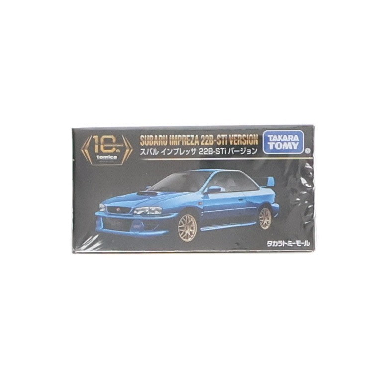【中古即納】[MDL] タカラトミーモールオリジナル トミカプレミアム 10周年記念特別復刻商品 1/61 スバル インプレッサ 22B-STiバージョン 完成品 ミニカー タカラトミー(20240928)