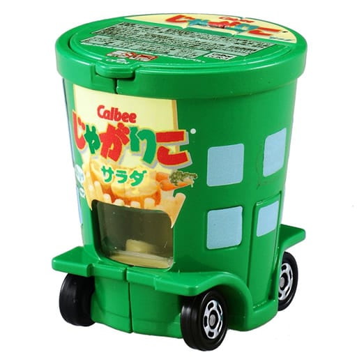 【中古即納】[MDL] ドリームトミカ No.167 カルビー じゃがりこ サラダ(グリーン) 完成品 ミニカー タカラトミー(20161119)