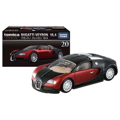 【中古即納】[MDL] トミカプレミアム No.20 1/62 ブガッティ ヴェイロン 16.4 完成品 ミニカー タカラトミー(20211016)