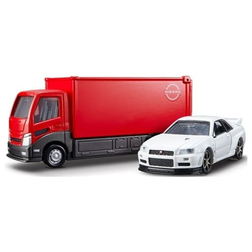 【中古即納】[MDL] トミカプレミアム Tomica トランスポーター 日産 スカイライン GT-R V・specII Nur 完成品 ミニカー タカラトミー(20231215)