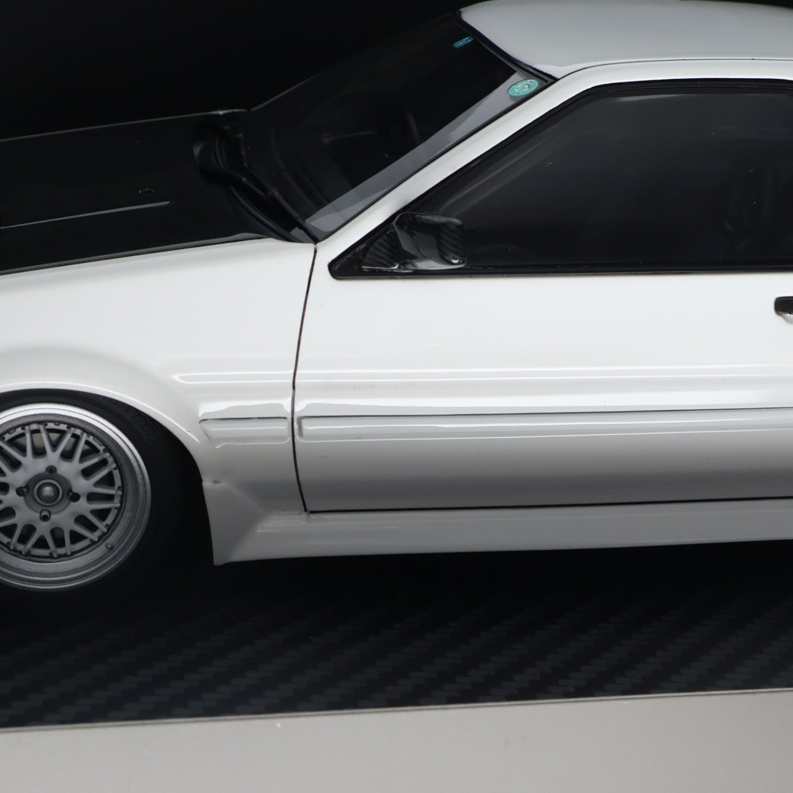 【中古即納】[MDL] 1/18 Toyota Sprinter Trueno(スプリンタートレノ) AE86 3Door TK-Street Early Ver White 完成品 ミニカー(IG3488) ignition model(イグニッションモデル)(20250419)