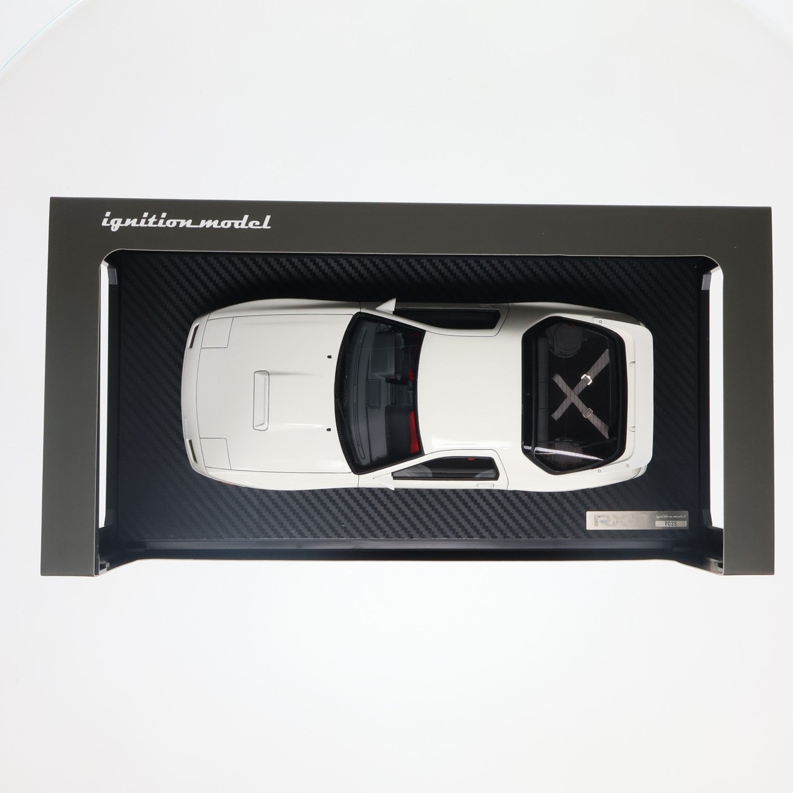 【中古即納】[MDL] 1/18 Mazda Savanna RX-7 FC3S(ホワイト) 完成品 ミニカー(IG0216) ignition model(イグニッションモデル)(20151227)