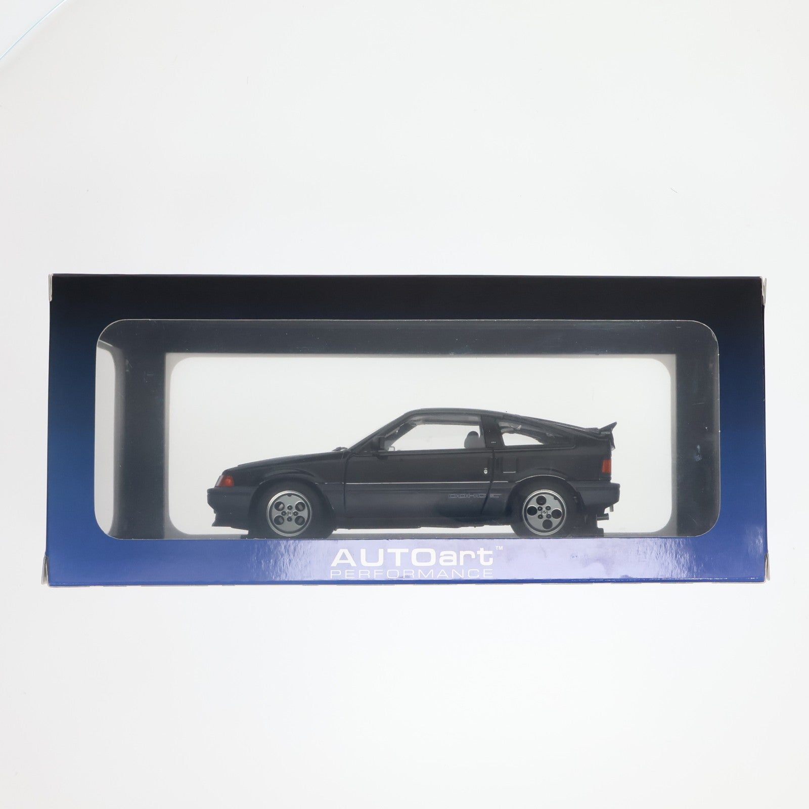 【中古即納】[MDL] MILLENNIUM 1/18 Honda Ballade Sports(バラードスポーツ) CR-X Si(ブラック) 完成品 ミニカー(73261) AUTOart(オートアート)(20100930)