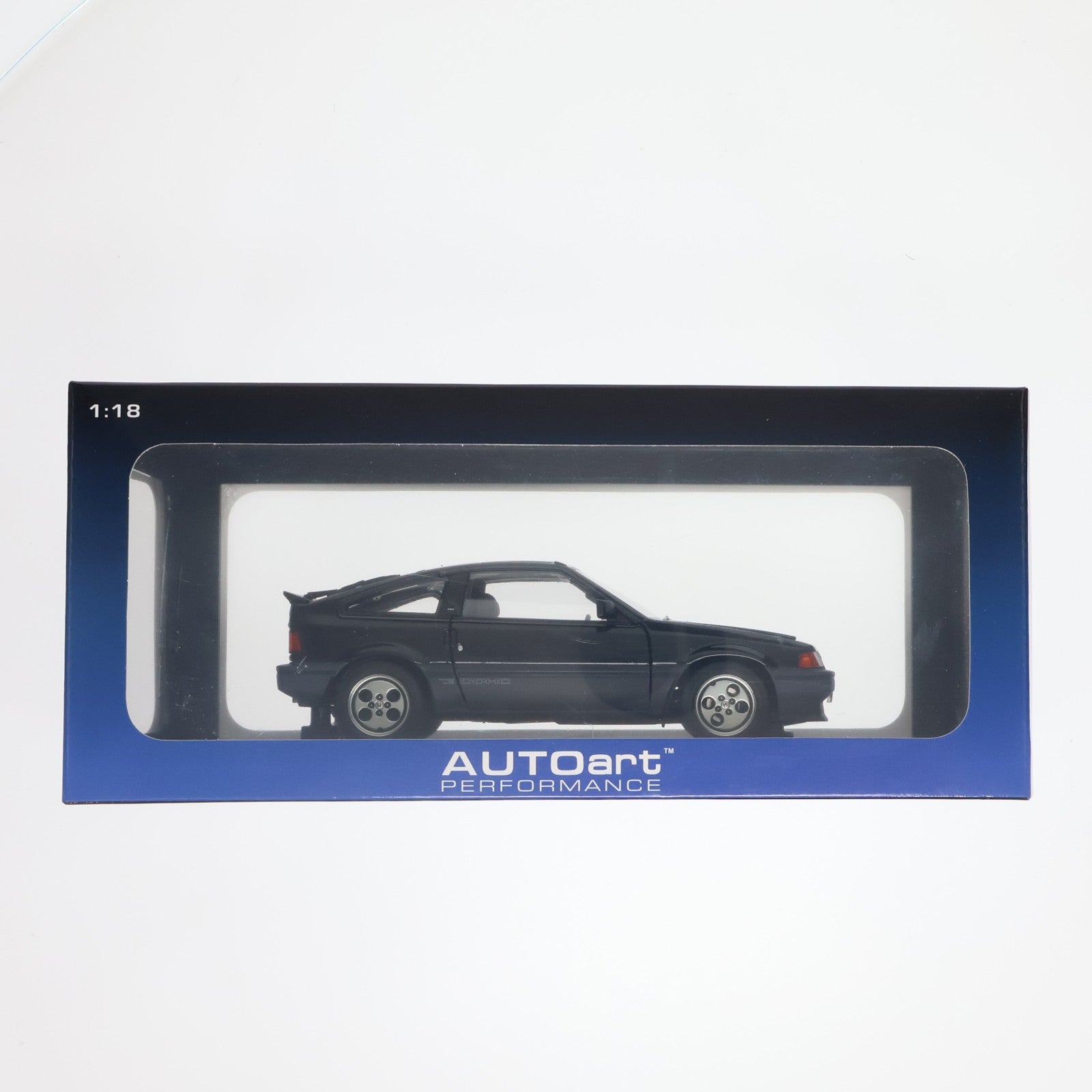 【中古即納】[MDL] MILLENNIUM 1/18 Honda Ballade Sports(バラードスポーツ) CR-X Si(ブラック) 完成品 ミニカー(73261) AUTOart(オートアート)(20100930)