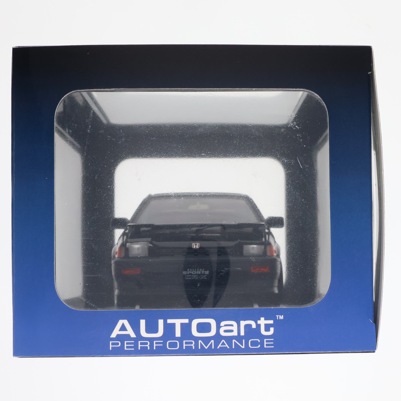 【中古即納】[MDL] MILLENNIUM 1/18 Honda Ballade Sports(バラードスポーツ) CR-X Si(ブラック) 完成品 ミニカー(73261) AUTOart(オートアート)(20100930)