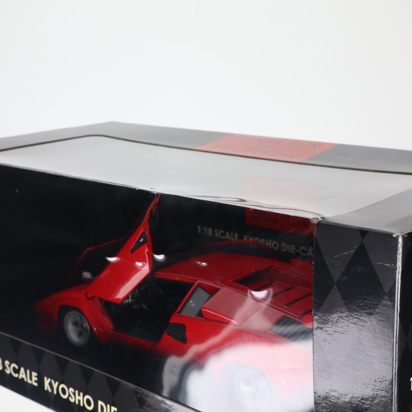 【中古即納】[MDL] GORGEOUS COLLECTION 1/18 ランボルギーニ カウンタック LP500(レッド) 完成品 ミニカー(08322R) 京商(19991231)