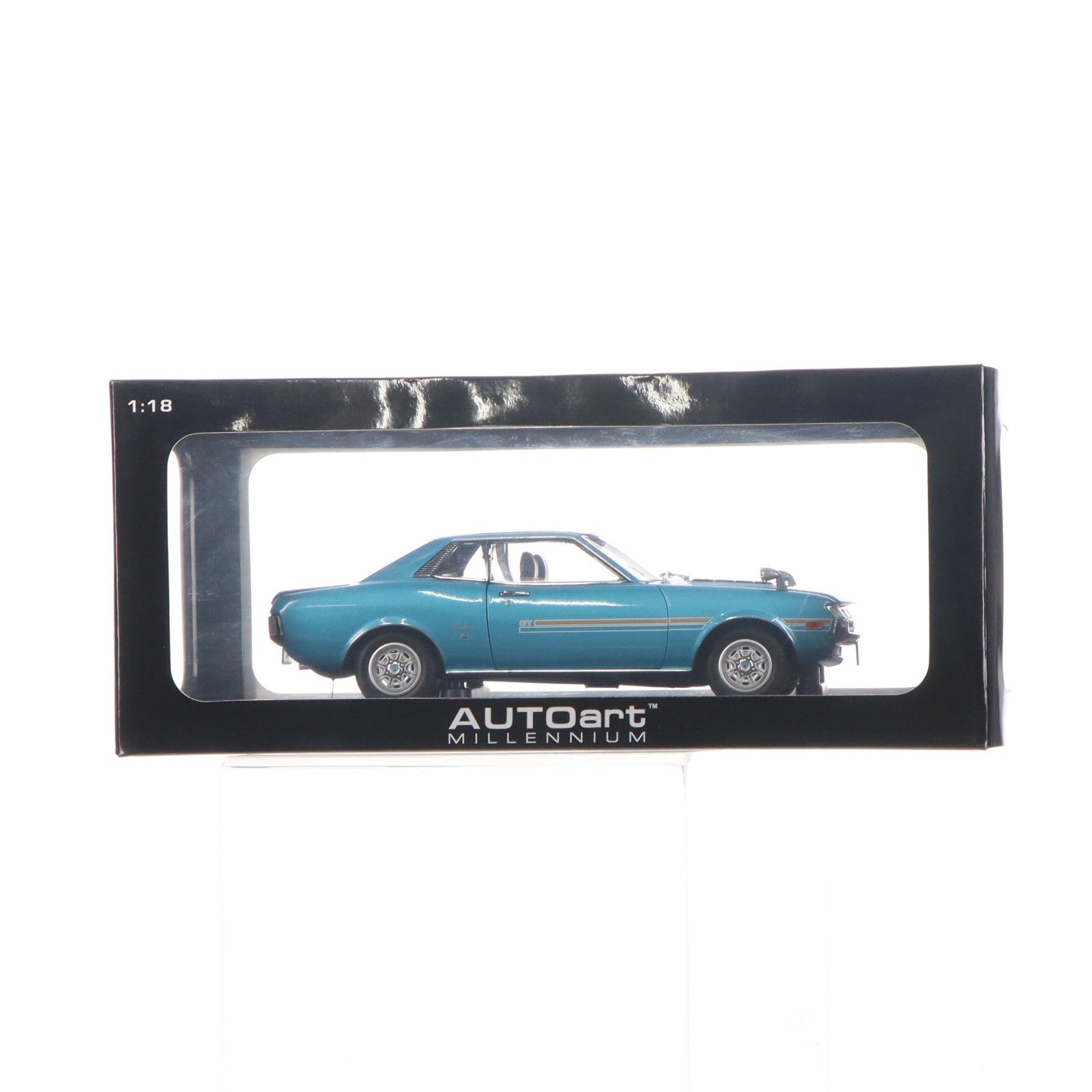 【中古即納】[MDL] 1/18 トヨタ セリカ 1600GT ブルー 完成品 ミニカー(787825) AUTOart(オートアート)(20060920)