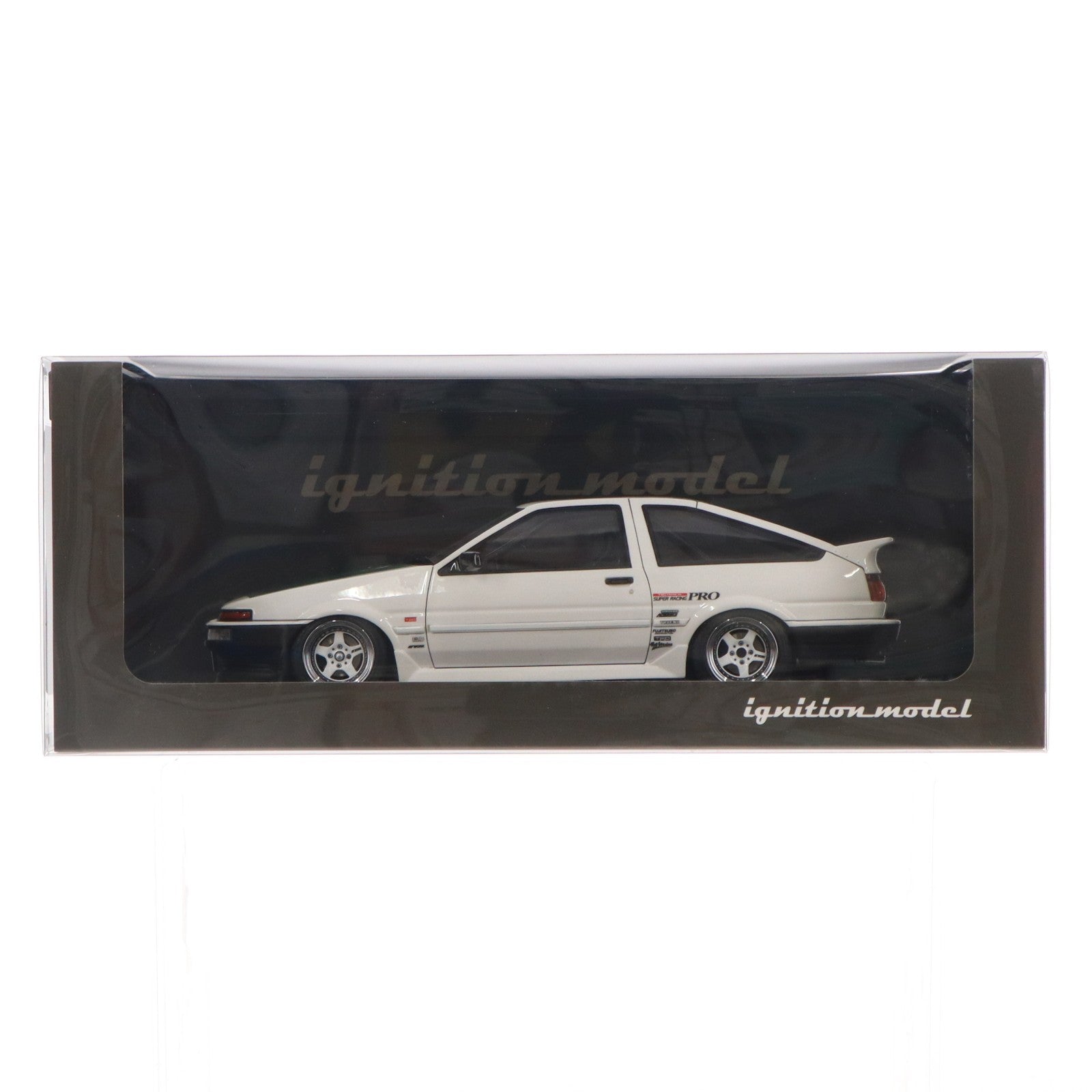 【中古即納】[MDL] 1/18 Toyota Sprinter Trueno(スプリンタートレノ) (AE86) 3Door TK-Street Ver White 完成品 ミニカー(IG3489) ignition model(イグニッションモデル)(20250419)
