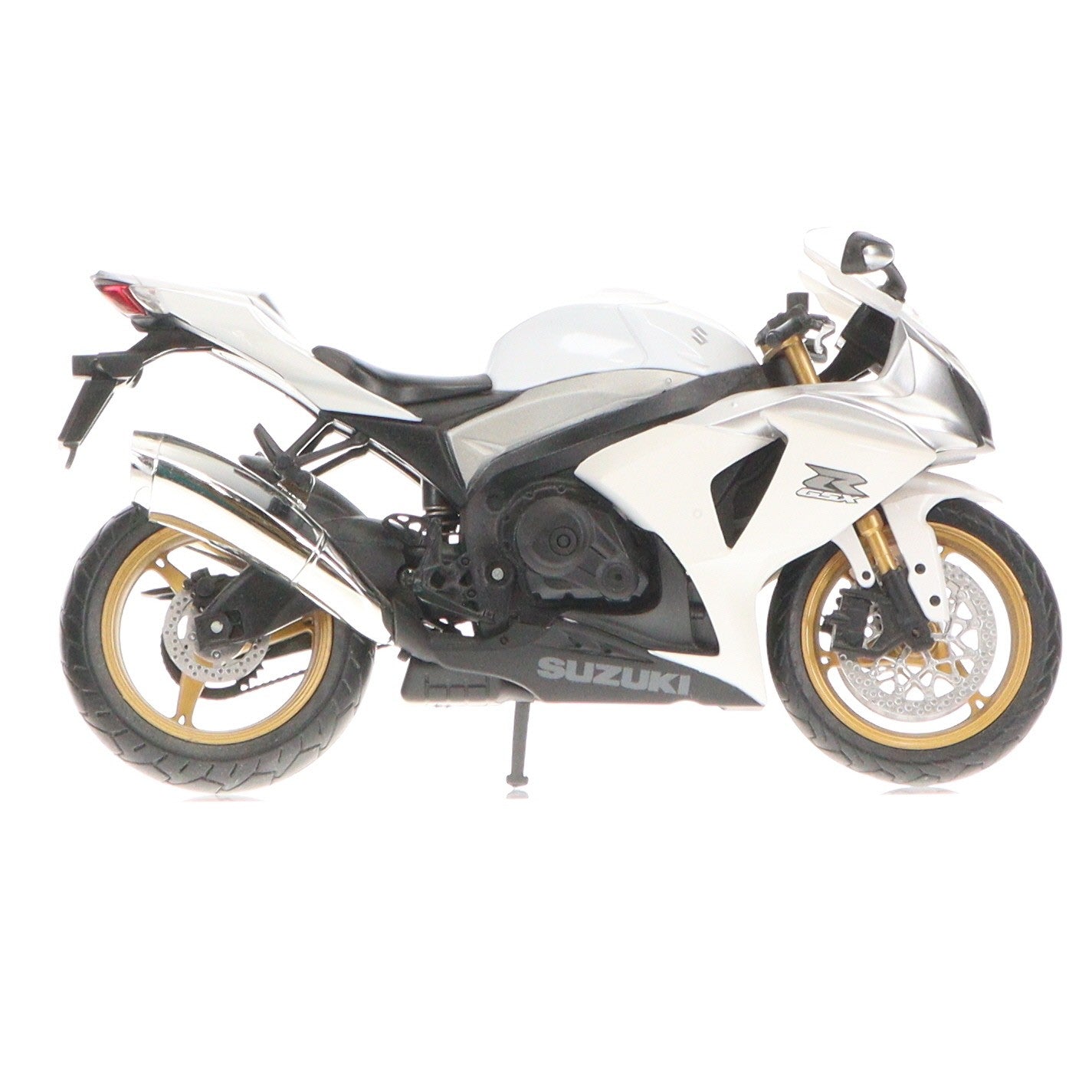 【中古即納】[MDL] 1/12 完成品バイク SUZUKI(スズキ) GSX R1000(ホワイト) 完成品 ミニカー(088494) スカイネット/アオシマ(20120417)