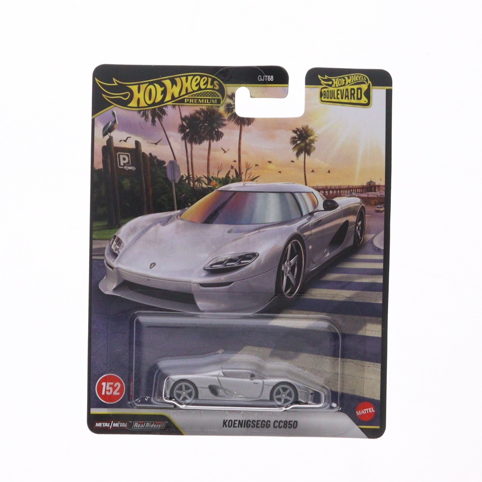 【中古即納】[MDL] Hot Wheels(ホットウィール) ブールバード No.152 1/64 ケーニグセグ CC850 完成品 ミニカー(JHW21-9866) マテル(20260627)