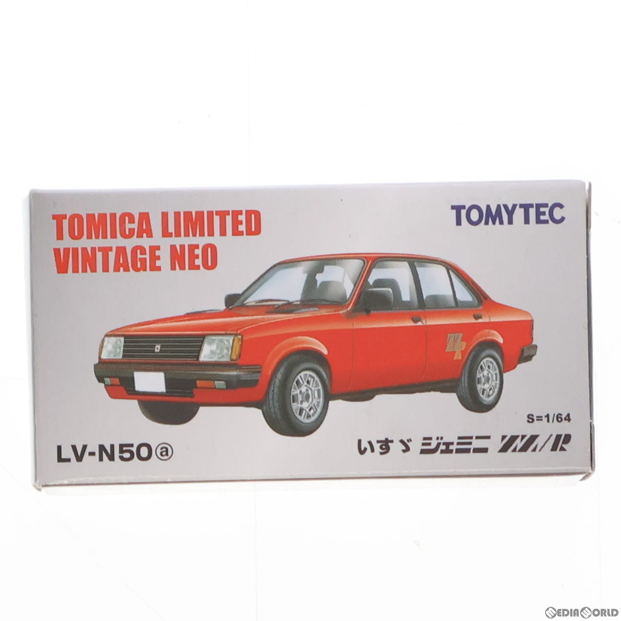 【中古即納】[MDL] トミカリミテッドヴィンテージ NEO 1/64 TLV-N50a いすずジェミニ ZZ/R(赤) 完成品 ミニカー(228615) TOMYTEC(トミーテック)(20110528)