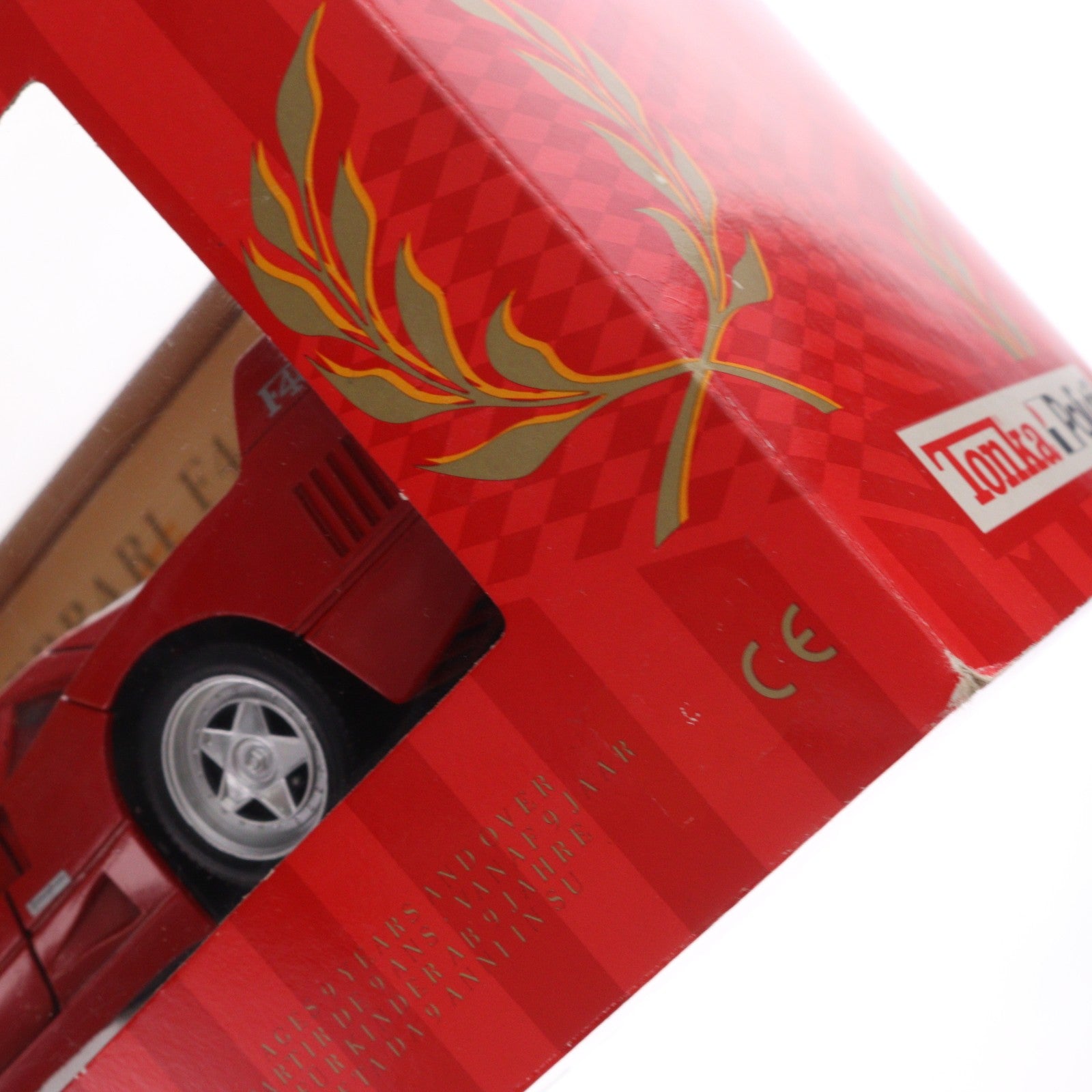 【中古即納】[MDL] 1/18 FERRARI(フェラーリ) F40 レッド 完成品 ミニカー Tonka Polistil(トンカ ポリスティル)(19871231)