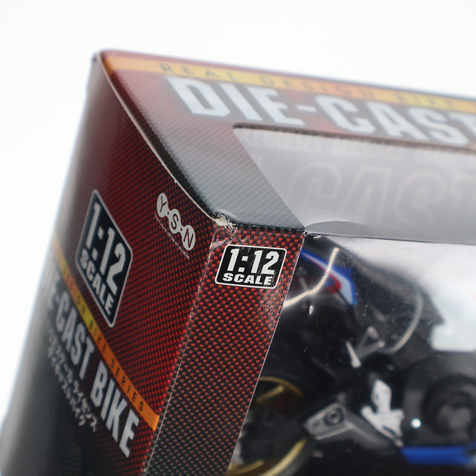 【中古即納】[MDL] リアルデザインダイキャストバイクシリーズ 1/12 ホンダ CBR 1000RR(ホワイト×ブルー×レッド) 完成品 ミニカー ワイ・エス・エヌ(20001231)