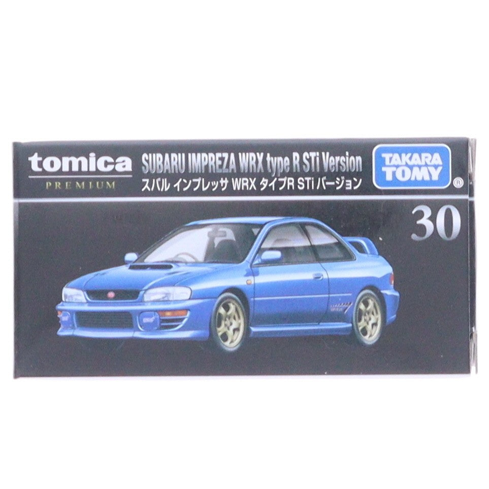 【中古即納】[MDL] トミカプレミアム 30 1/61 スバル インプレッサ WRX タイプR Stiバージョン 完成品 ミニカー タカラトミー(20220416)