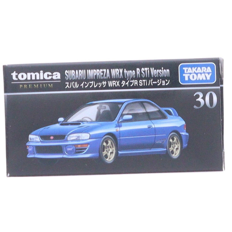 【中古即納】[MDL] トミカプレミアム 30 1/61 スバル インプレッサ WRX タイプR Stiバージョン 完成品 ミニカー タカラトミー(20220416)
