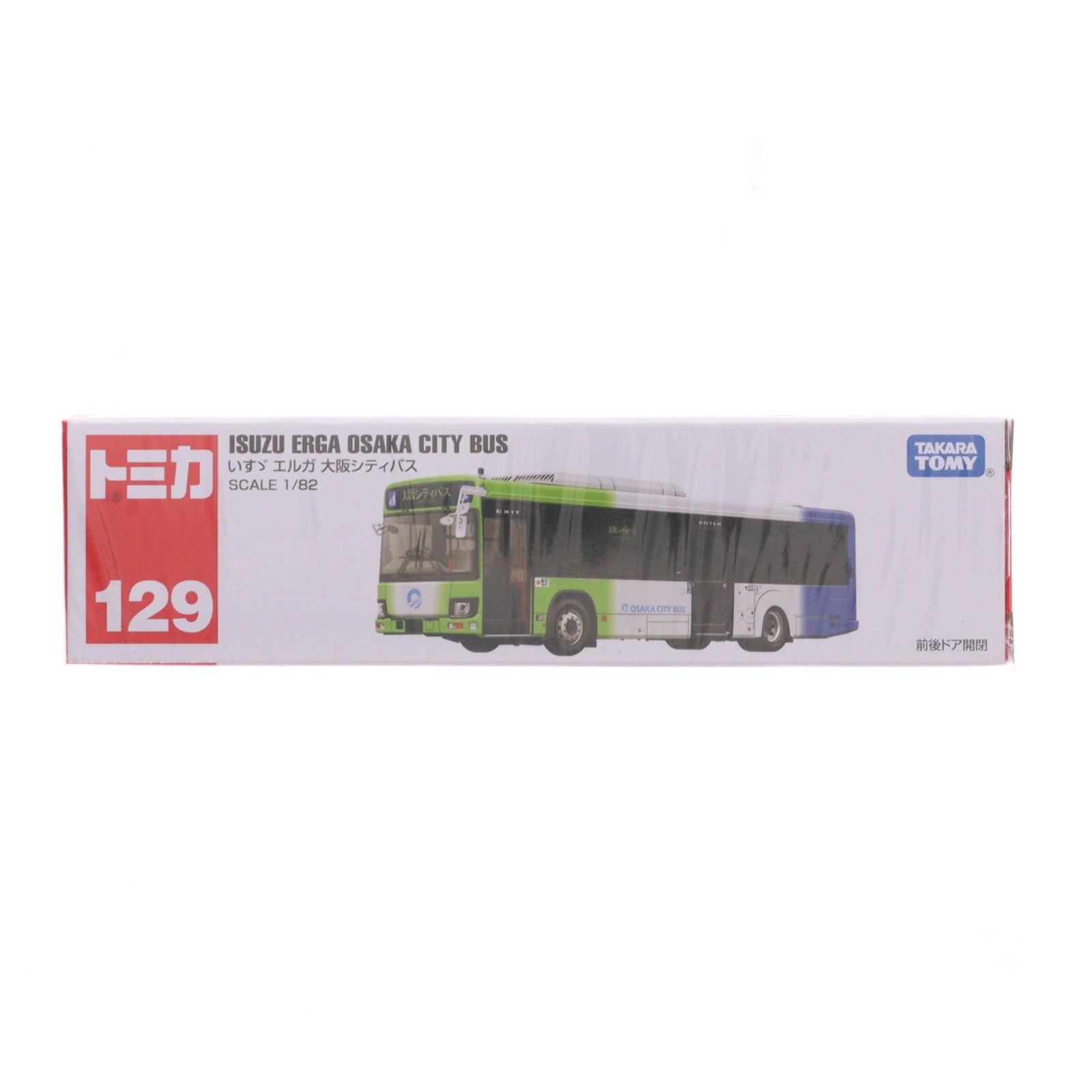 【中古即納】[MDL] トミカ No.129 1/82 いすず エルガ 大阪シティバス 完成品 ミニカー タカラトミー(20231215)