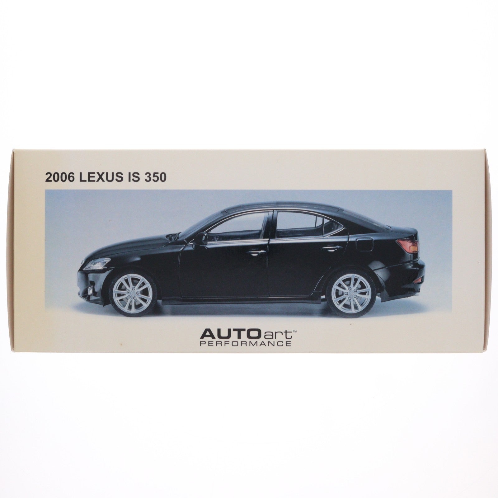 【中古即納】[MDL] MILLENNIUM 1/18 LEXUS(レクサス) IS 350 2006 LHD BLACK(ブラック) 完成品 ミニカー(78812) AUTOart(オートアート)(20090930)