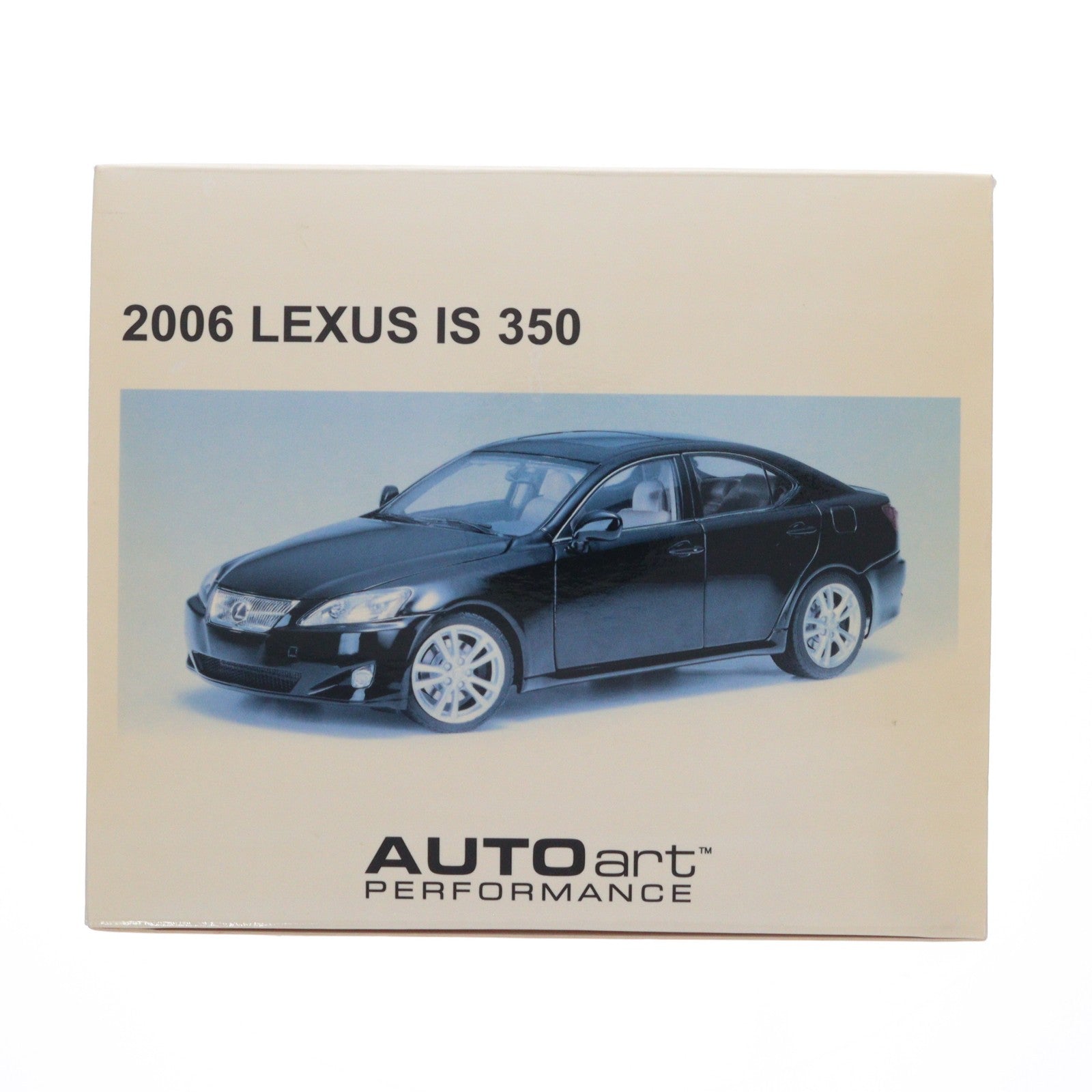 【中古即納】[MDL] MILLENNIUM 1/18 LEXUS(レクサス) IS 350 2006 LHD BLACK(ブラック) 完成品 ミニカー(78812) AUTOart(オートアート)(20090930)