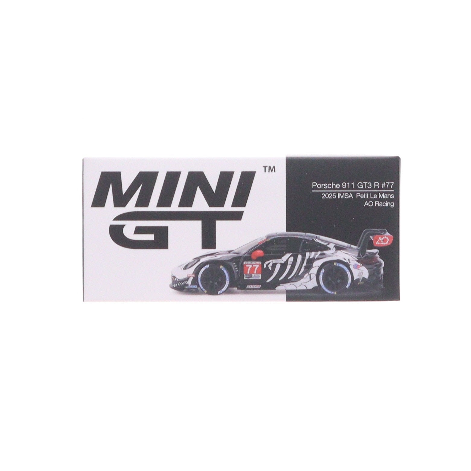 【中古即納】[MDL] ミニGTシリーズ 1/64 ポルシェ 911 GT3 R IMSA プチ・ル・マン 2025 AO Racing #77 完成品 ミニカー(MGT01143-L) TSM(トゥルースケールミニチュアズ)(20260626)