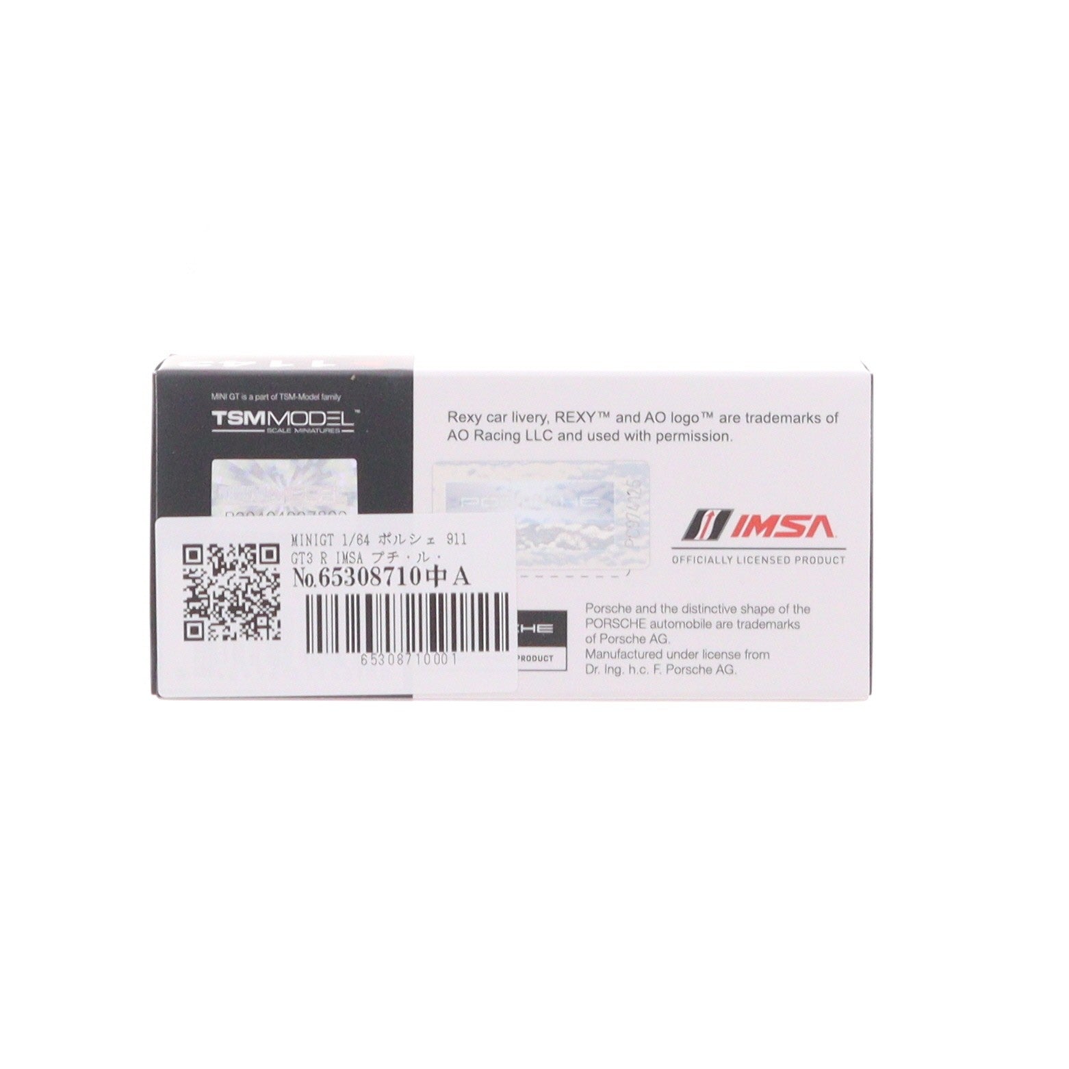 【中古即納】[MDL] ミニGTシリーズ 1/64 ポルシェ 911 GT3 R IMSA プチ・ル・マン 2025 AO Racing #77 完成品 ミニカー(MGT01143-L) TSM(トゥルースケールミニチュアズ)(20260626)