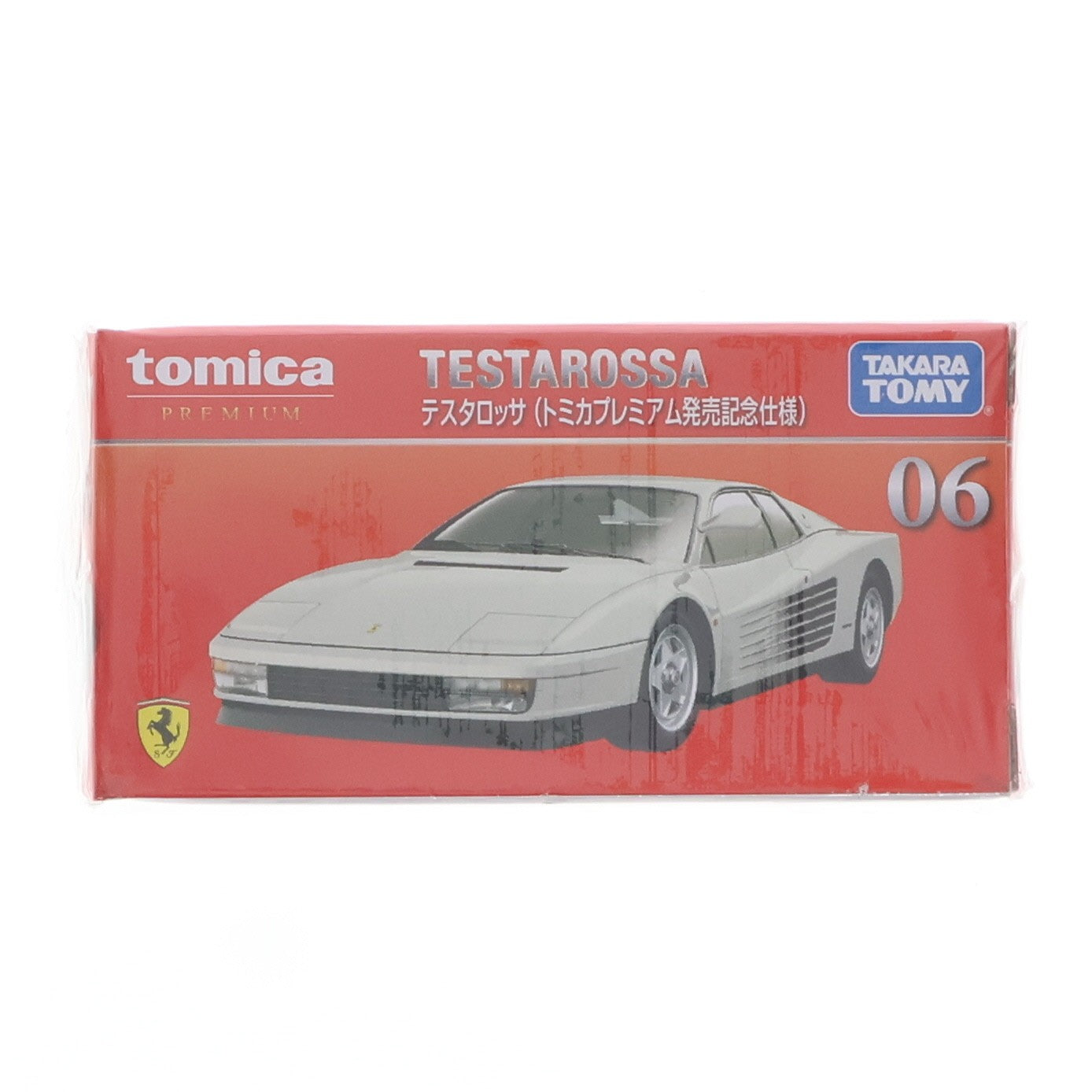 【中古即納】[MDL] トミカプレミアム 06 1/61 テスタロッサ トミカプレミアム発売記念仕様(ホワイト) 完成品 ミニカー タカラトミー(20180818)
