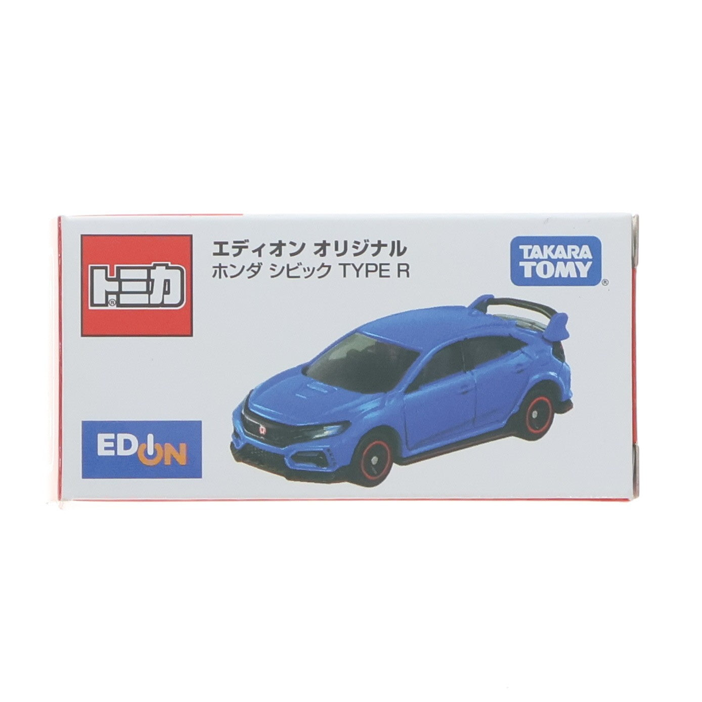 【中古即納】[MDL] トミカ エディオン オリジナル 1/64 ホンダ シビック TYPE-R(ブルー) 完成品 ミニカー タカラトミー(20221119)