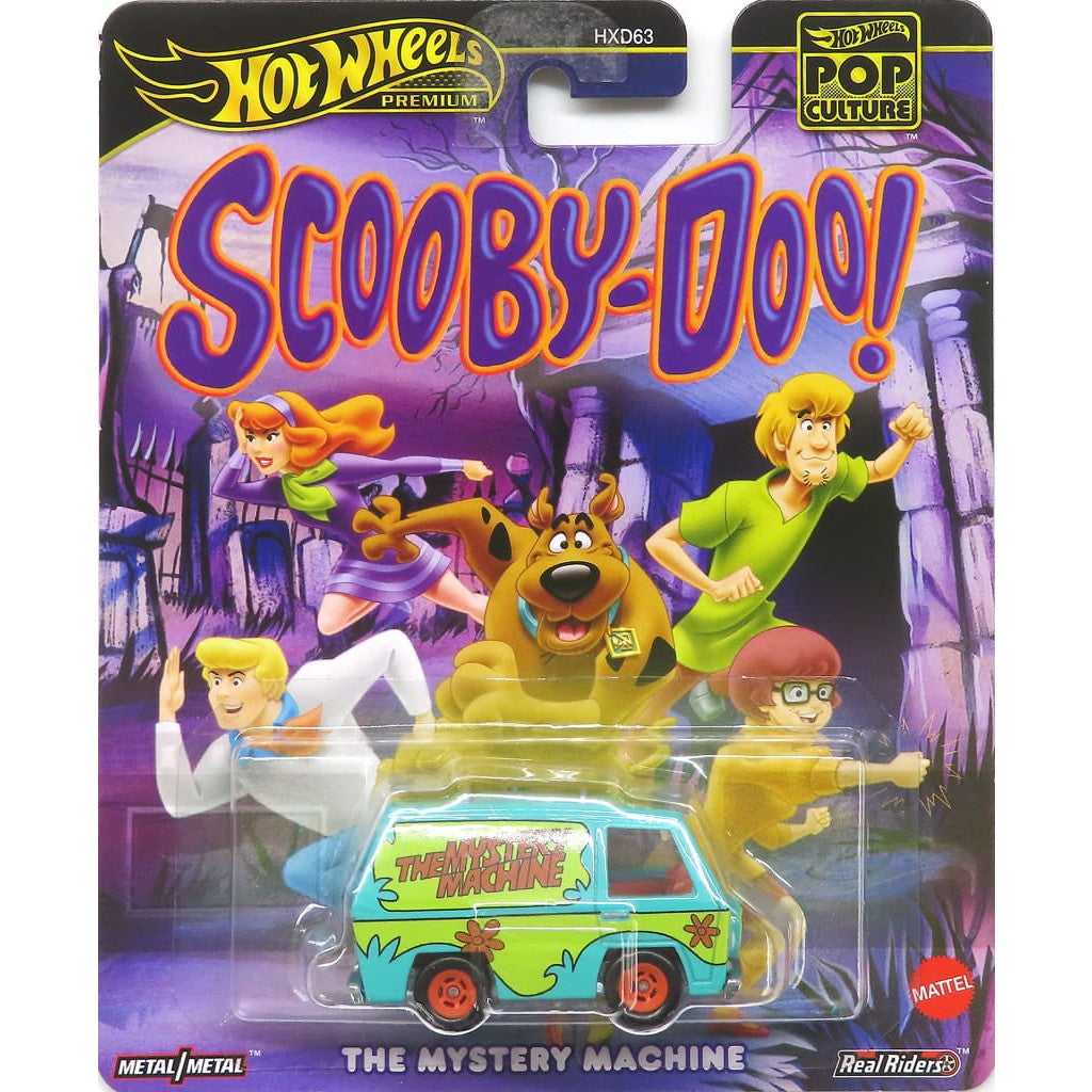 【中古即納】[MDL] Hot Wheels PREMIUM POP CULTURE(ホットウィール プレミアム ポップカルチャー) 1/64 THE MYSTERY MACHINE(グリーン×ライトグリーン) Scooby-Doo(スクービー・ドゥー) 完成品 ミニカー(JBL63) マテル(19991231)