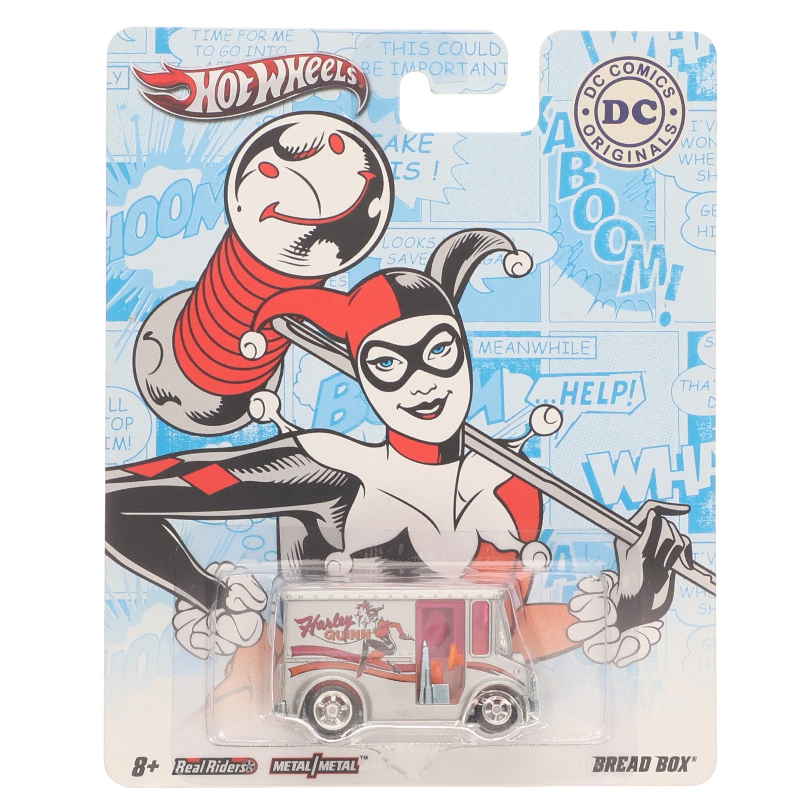 【中古即納】[MDL] Hot Wheels(ホットウィール) DCコミック ノスタルジア・アソート 1/64 BREAD BOX(シルバー) 完成品 ミニカー(V2189) マテル(20220328)