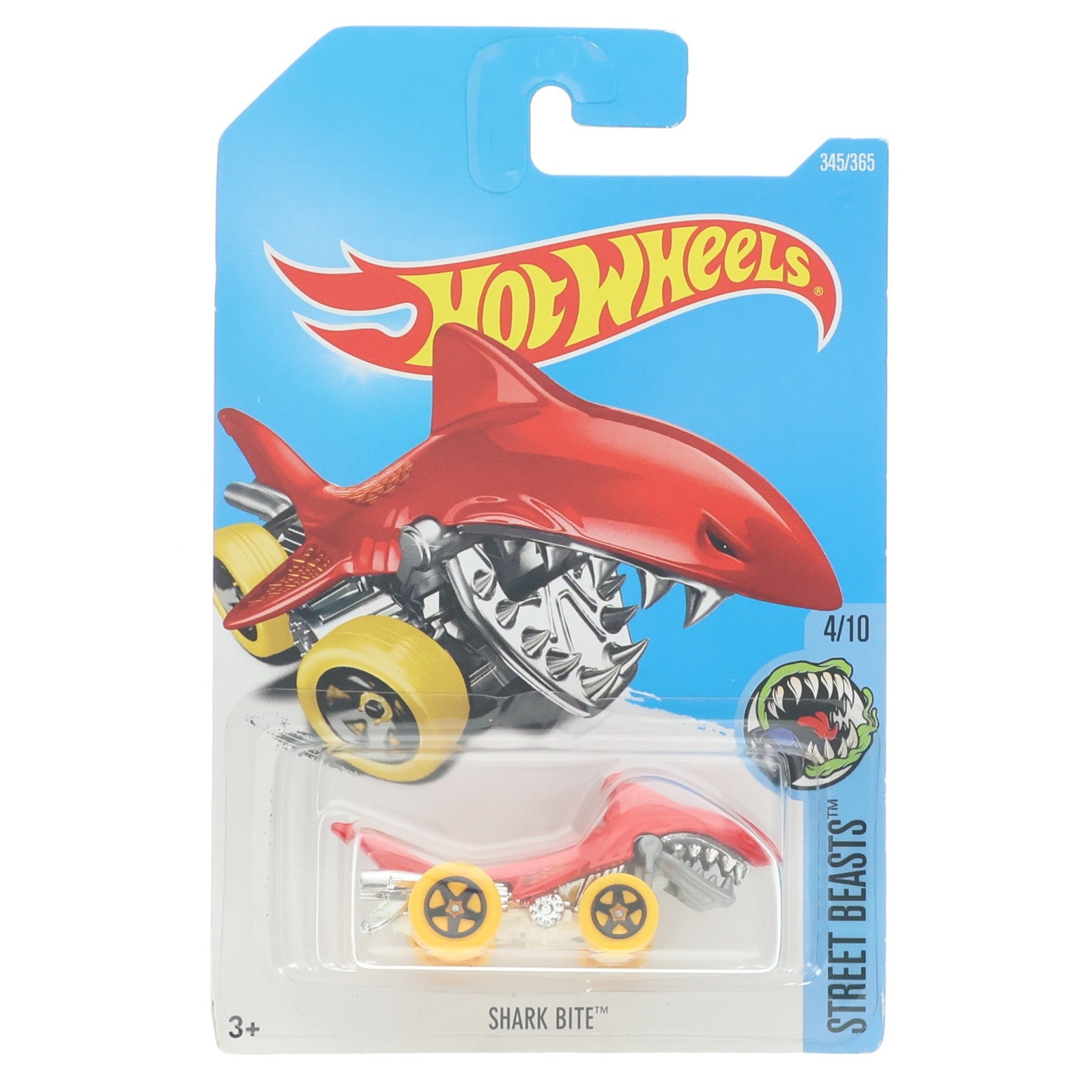 【中古即納】[MDL] Hot Wheels(ホットウィール) STREET BEASTS 1/64 SHARK BITE(レッド) 完成品 ミニカー マテル(20220328)