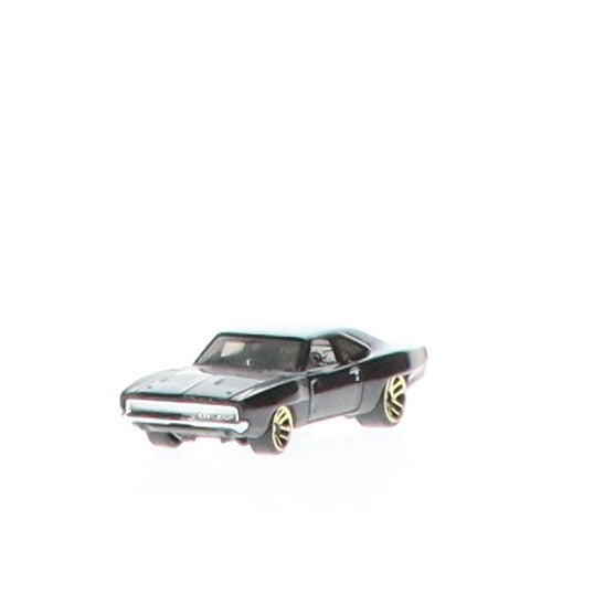 【中古即納】[MDL] Hot Wheels(ホットウィール) FAST&FURIOUS DOMINIC TORETTO 1/64 1968 DODGE CHARGER(ダッジ チャージャー)(ブラック×ゴールド) ワイルド・スピード 完成品 ミニカー(HRW50) マテル(20240228)