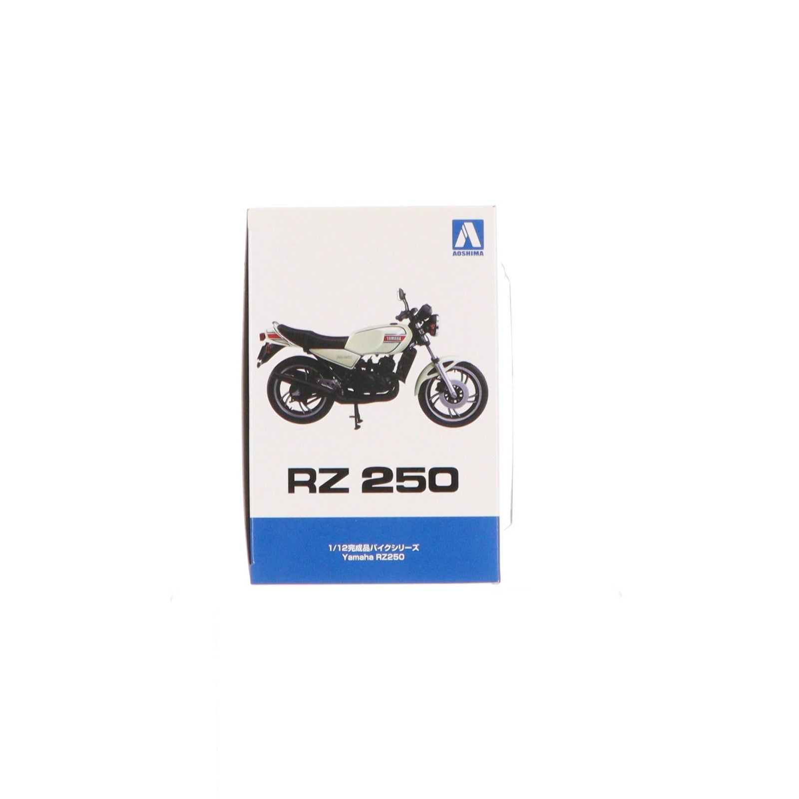 【中古即納】[MDL] 1/12 完成品バイクシリーズ Yamaha RZ250 ニューパールホワイト ミニカー(110416) スカイネット(アオシマ)(20230616)