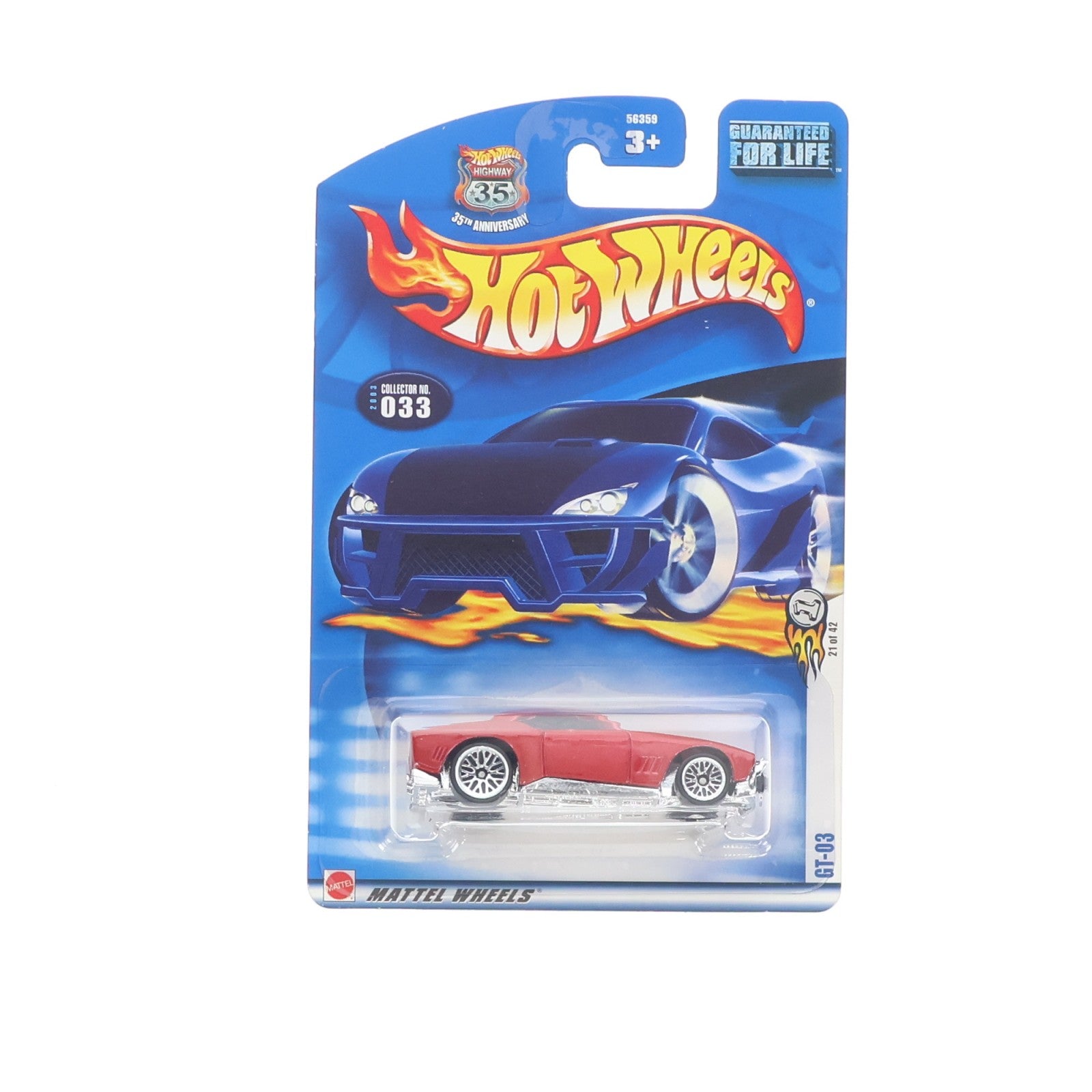 【中古即納】[MDL] Hot Wheels(ホットウィール) 1/64 GT-03(レッド) 完成品 ミニカー(56359) マテル(20220328)