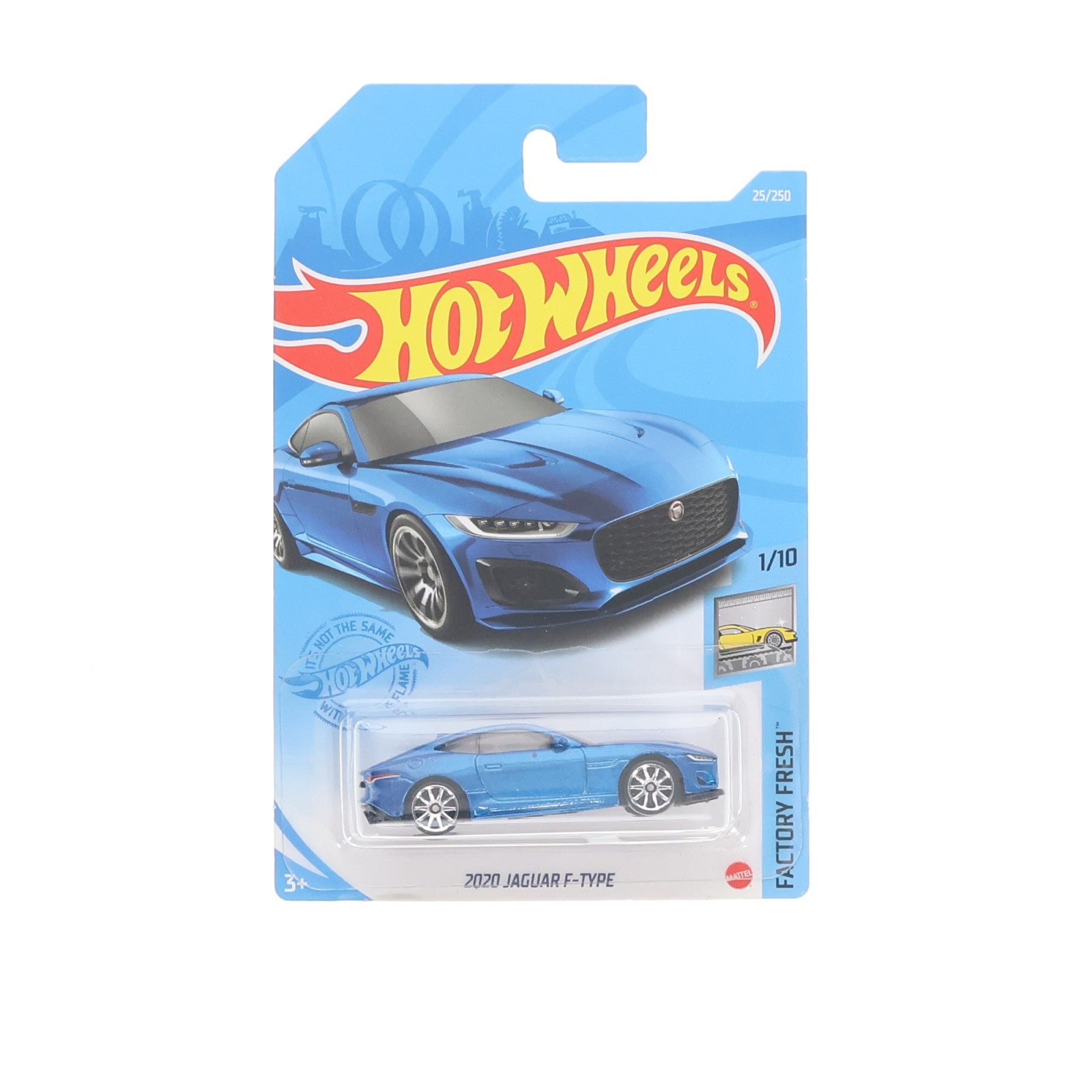 【中古即納】[MDL] Hot Wheels(ホットウィール) FACTORY FRESH No.1 1/64 2020 JAGUAR F-TYPE(ブルー) 完成品 ミニカー(GRX29) マテル(20220328)