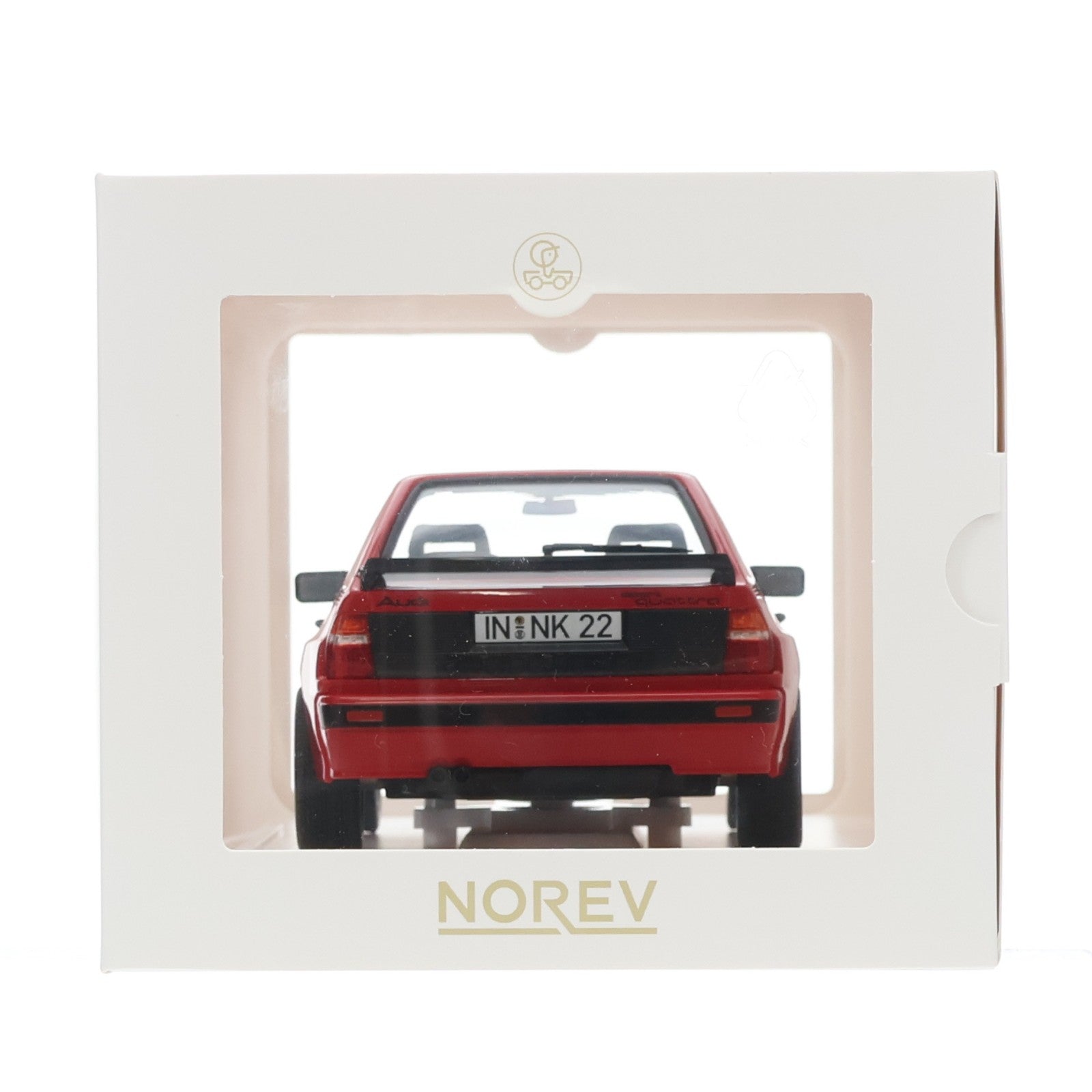 【中古即納】[MDL] 1/18 アウディ スポーツ クアトロ 1985 トルネードレッド 完成品 ミニカー(188319) NOREV(ノレブ)(20251231)