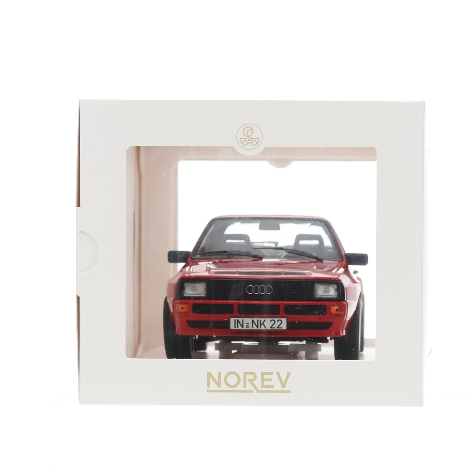 【中古即納】[MDL] 1/18 アウディ スポーツ クアトロ 1985 トルネードレッド 完成品 ミニカー(188319) NOREV(ノレブ)(20251231)