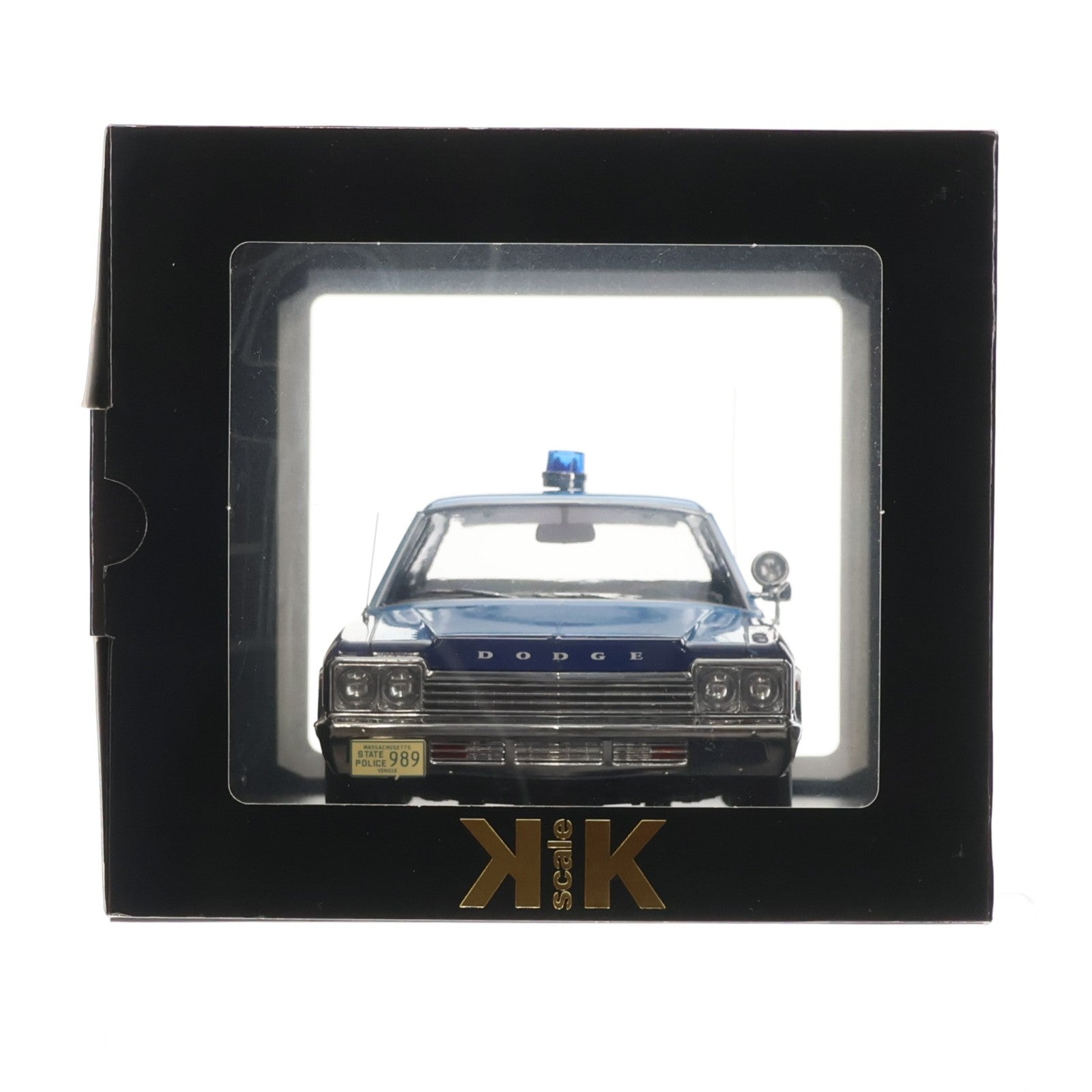【中古即納】[MDL] 1/18 Dodge Monaco 1974 Massachusetts State Police 完成品 ミニカー(KKDC181154) KK scale(ケーケースケール)(20240703)